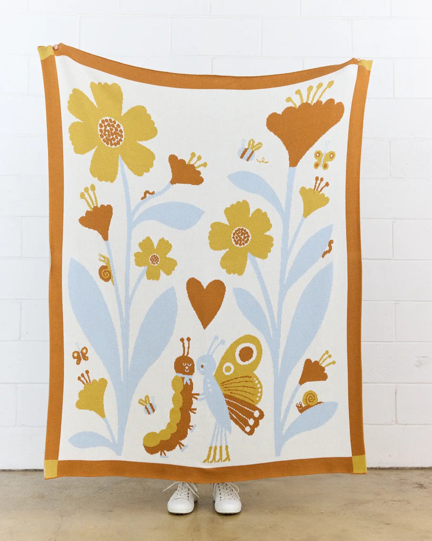 Bugs in Love Throw Blanket