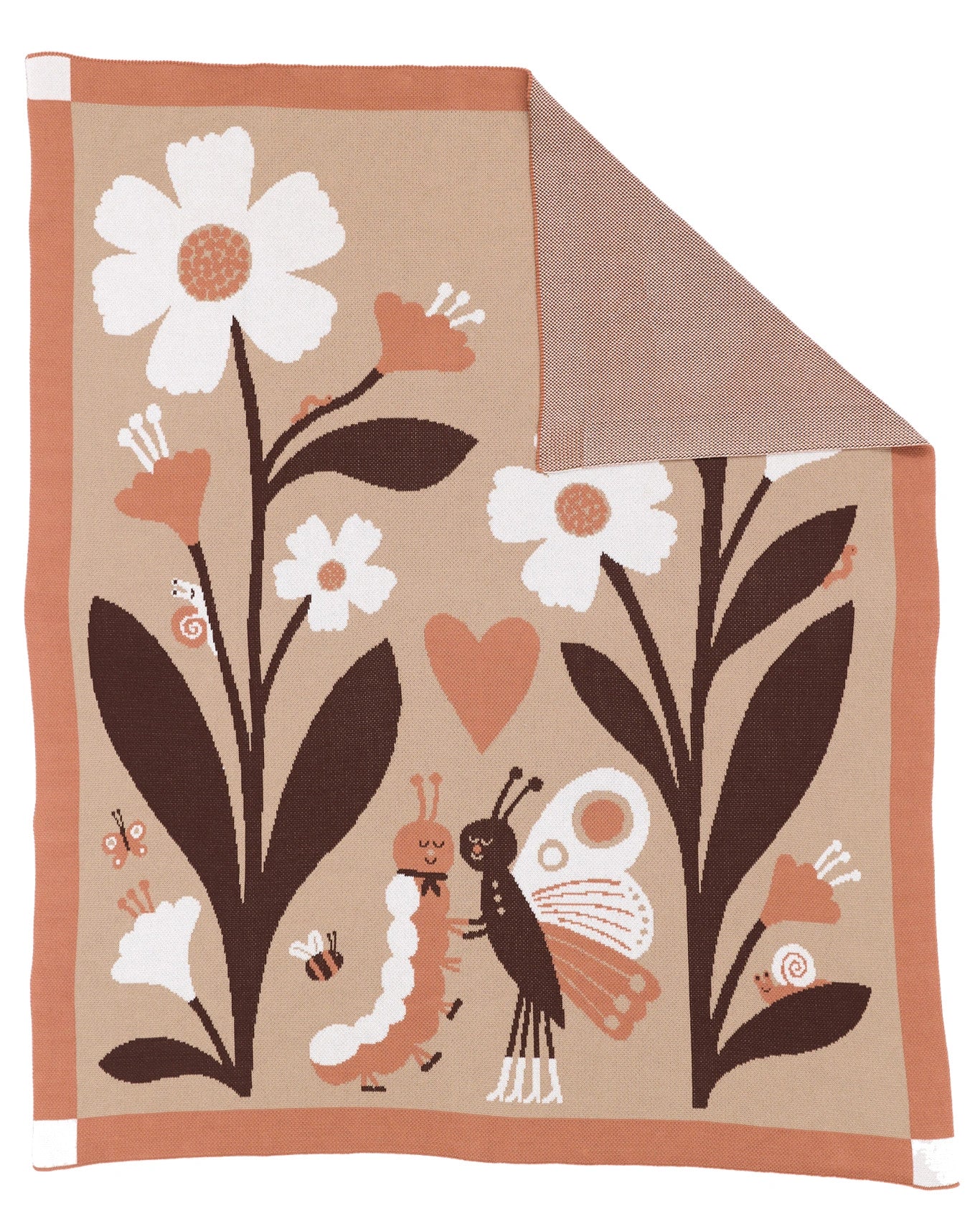 Bugs in Love Throw Blanket