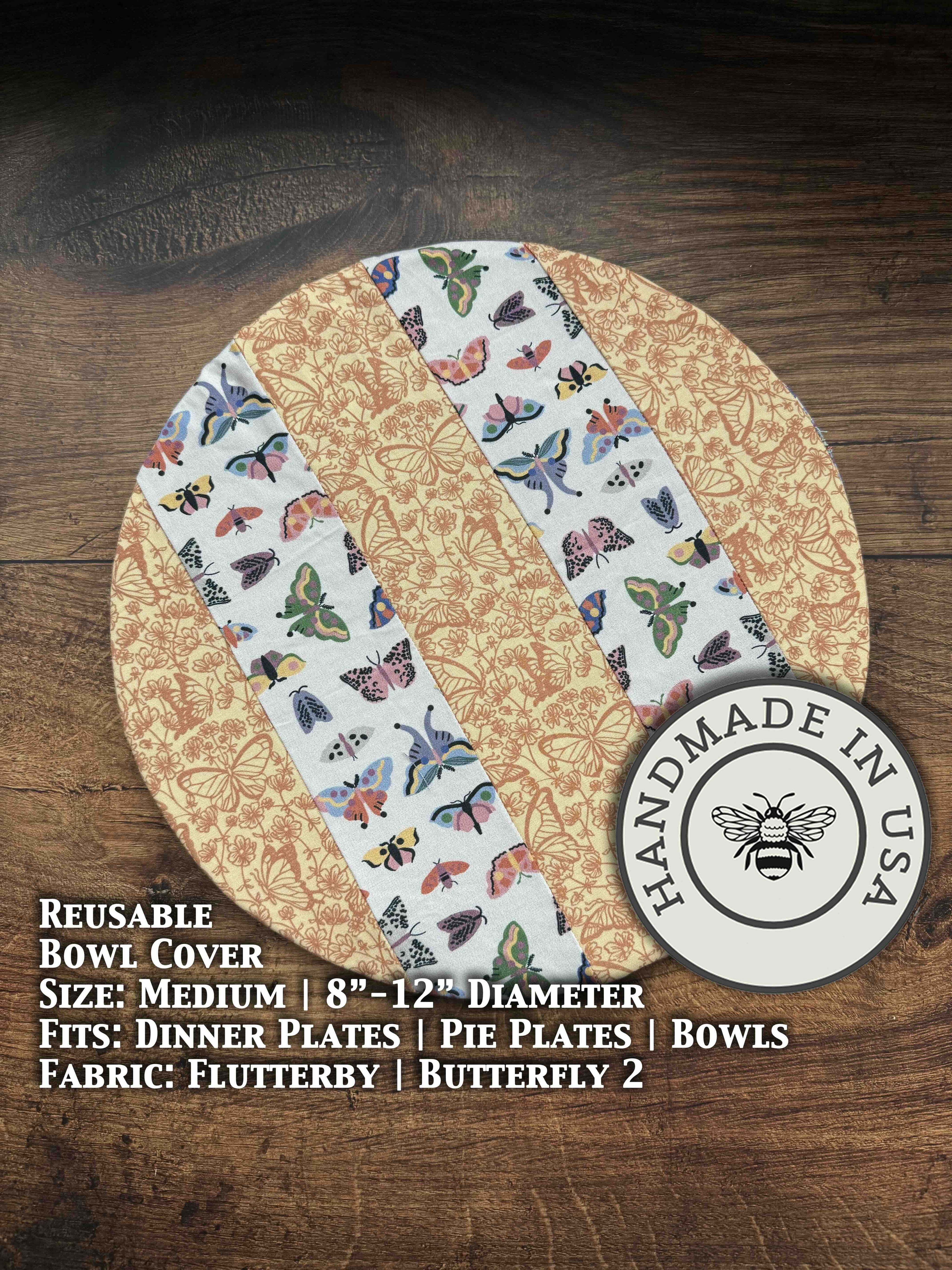 Medium Reusable Cotton Bowl & Banneton Cover | Eco-Friendly Kitchen Cover-zoom-14