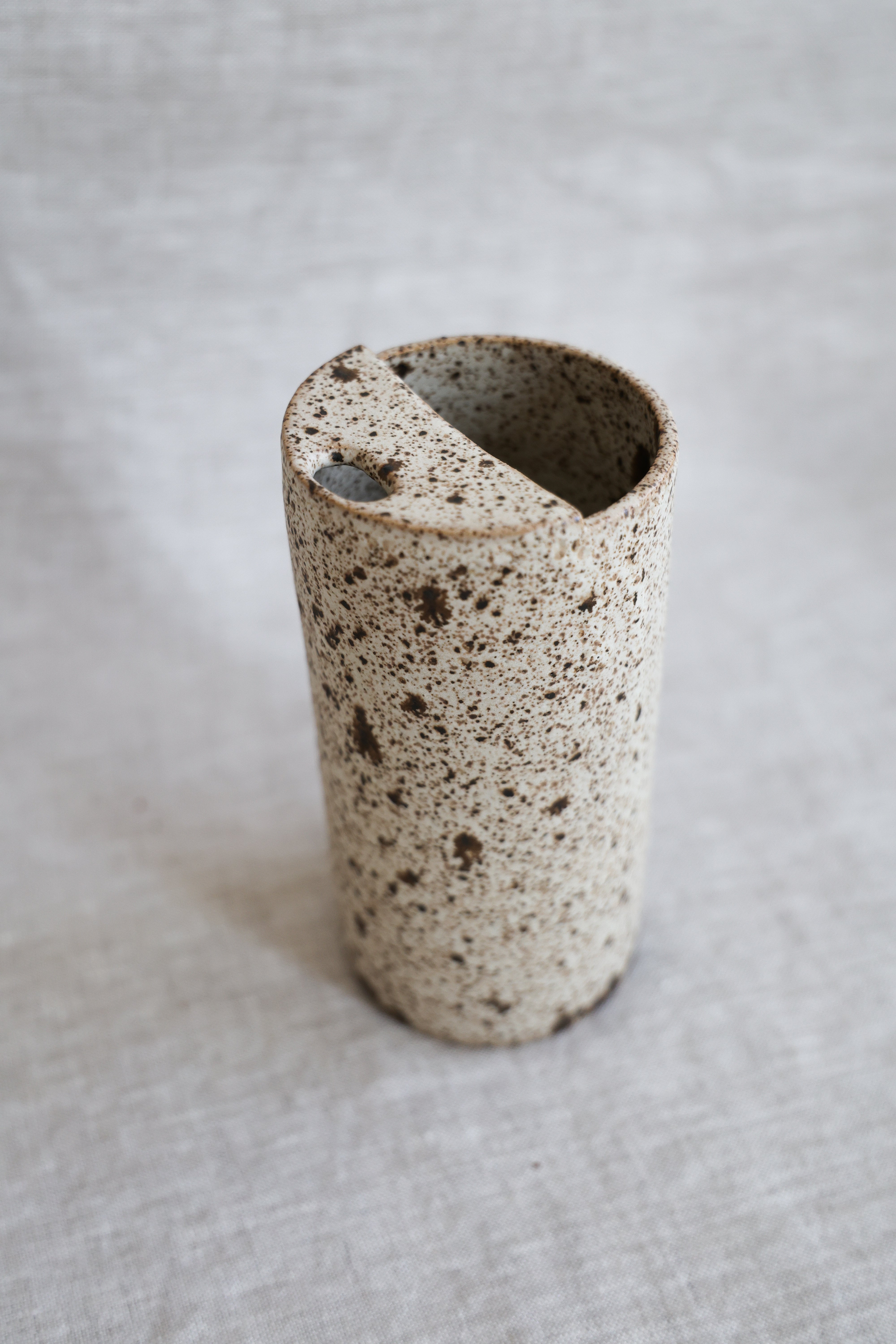Quail Egg Speckled To-Go Cup | Ceramic Stoneware-zoom-3
