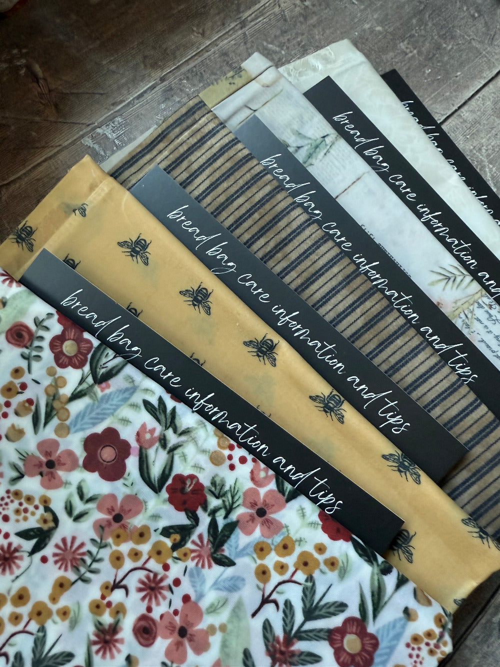 Beeswax Bread Bag | Reusable Cotton Food Storage Bag