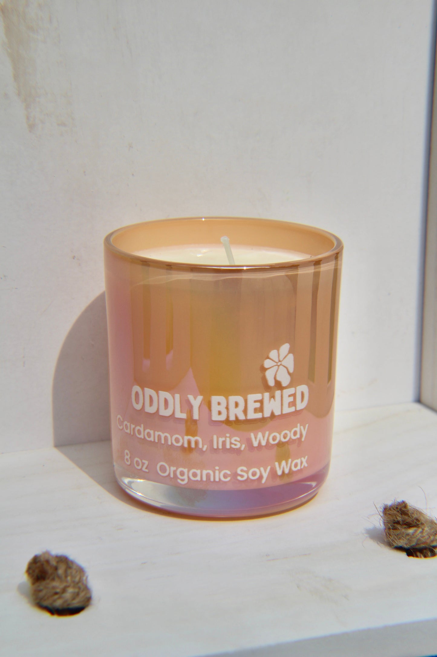 Locals Aura Cardamom, Iris, & Wood Soy Candle