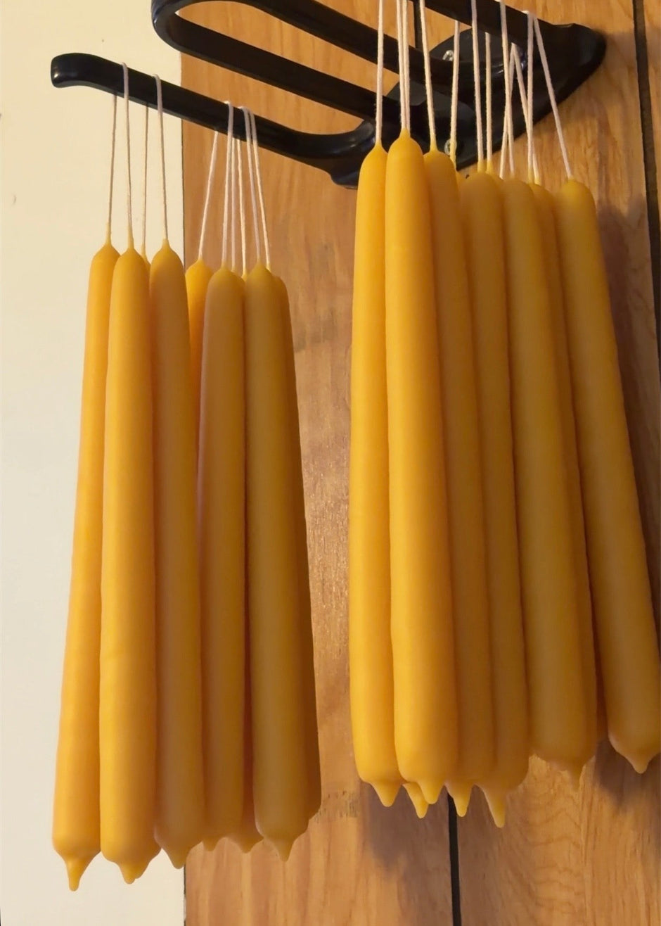 Pure Beeswax Tapers