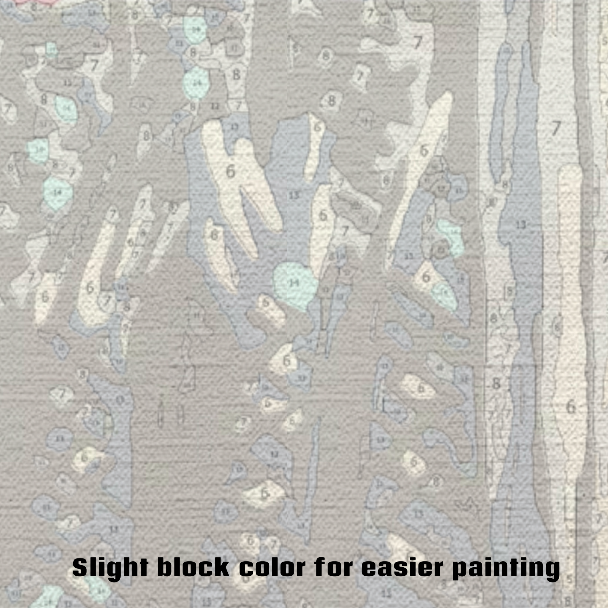 Sardines Paint by Numbers Kit