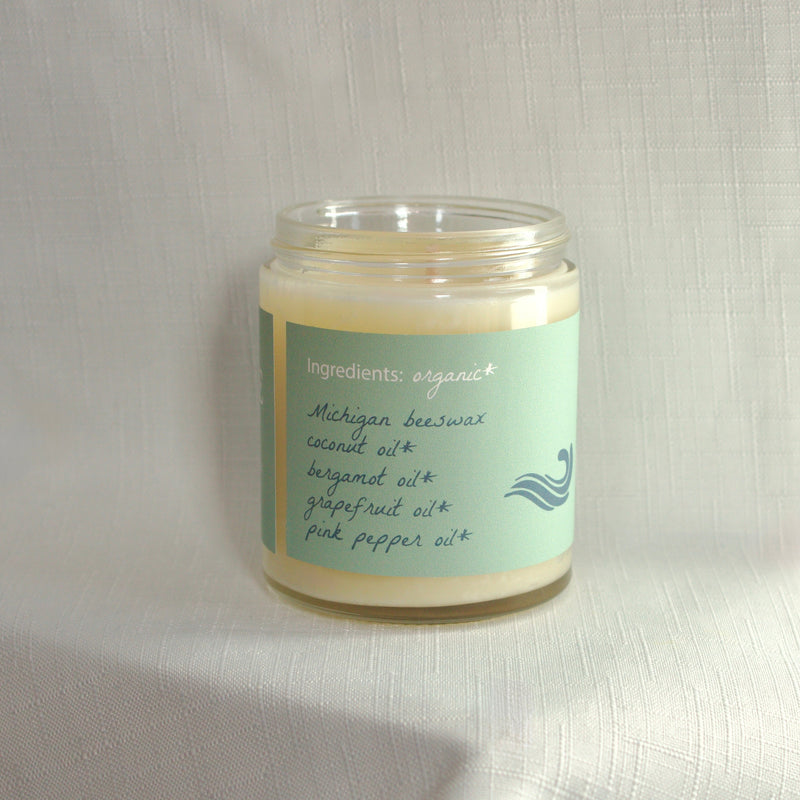Flow State Aromatherapy Beeswax Candle-zoom-