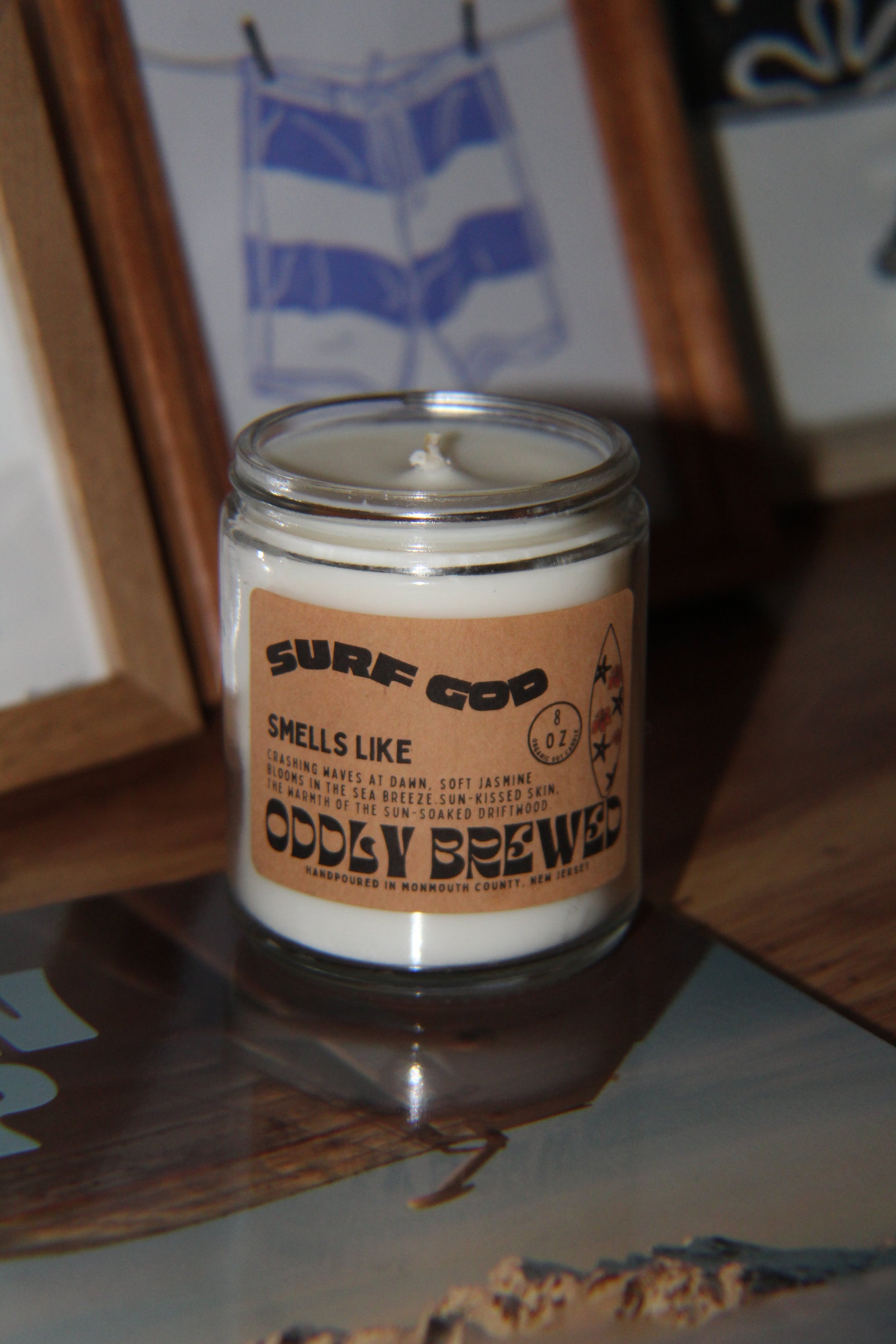 Surf God Soy Candle-4