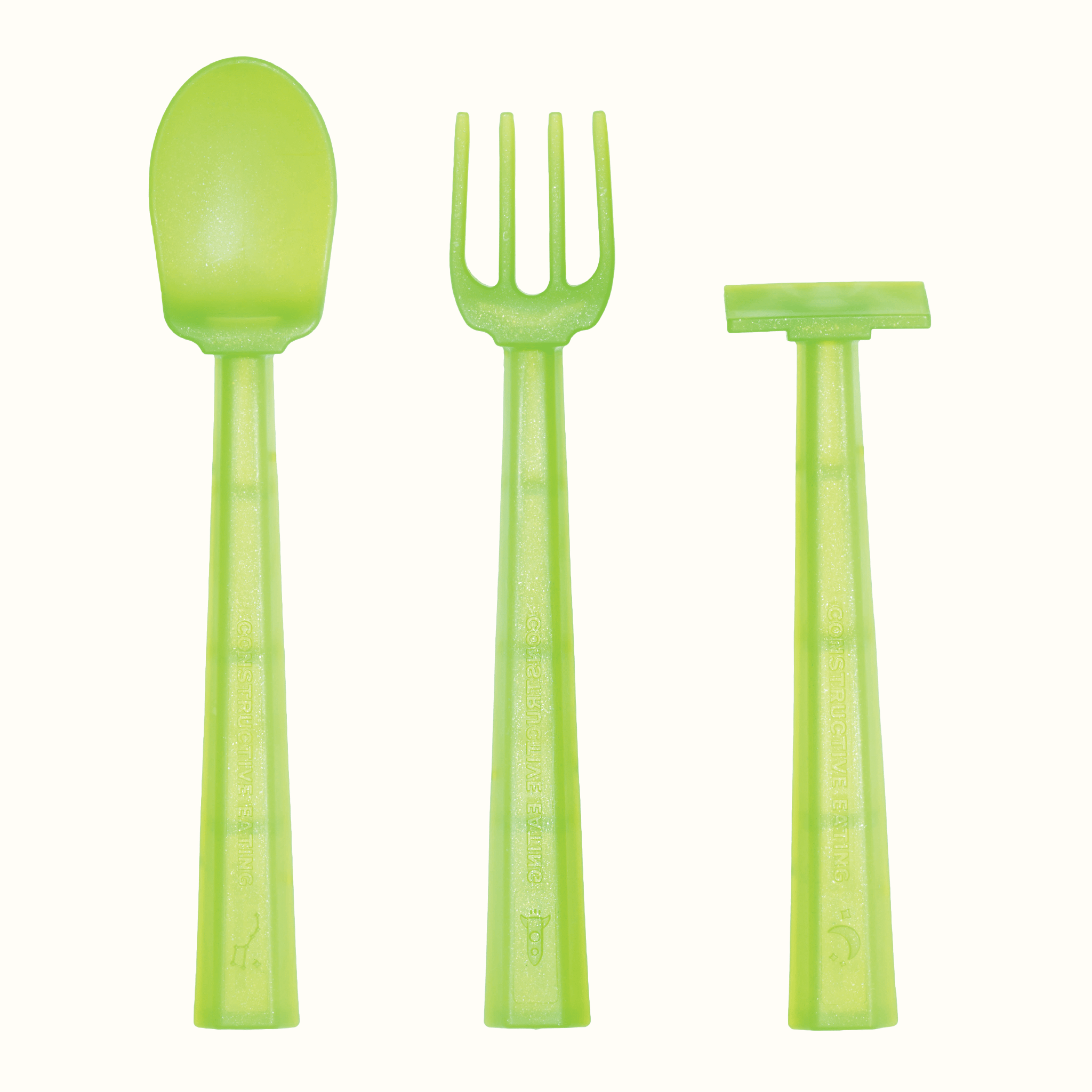 UFO Training Plate and Utensils - Aware House - Constructive Eating -