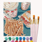 Fast Food Paint by Numbers Kit