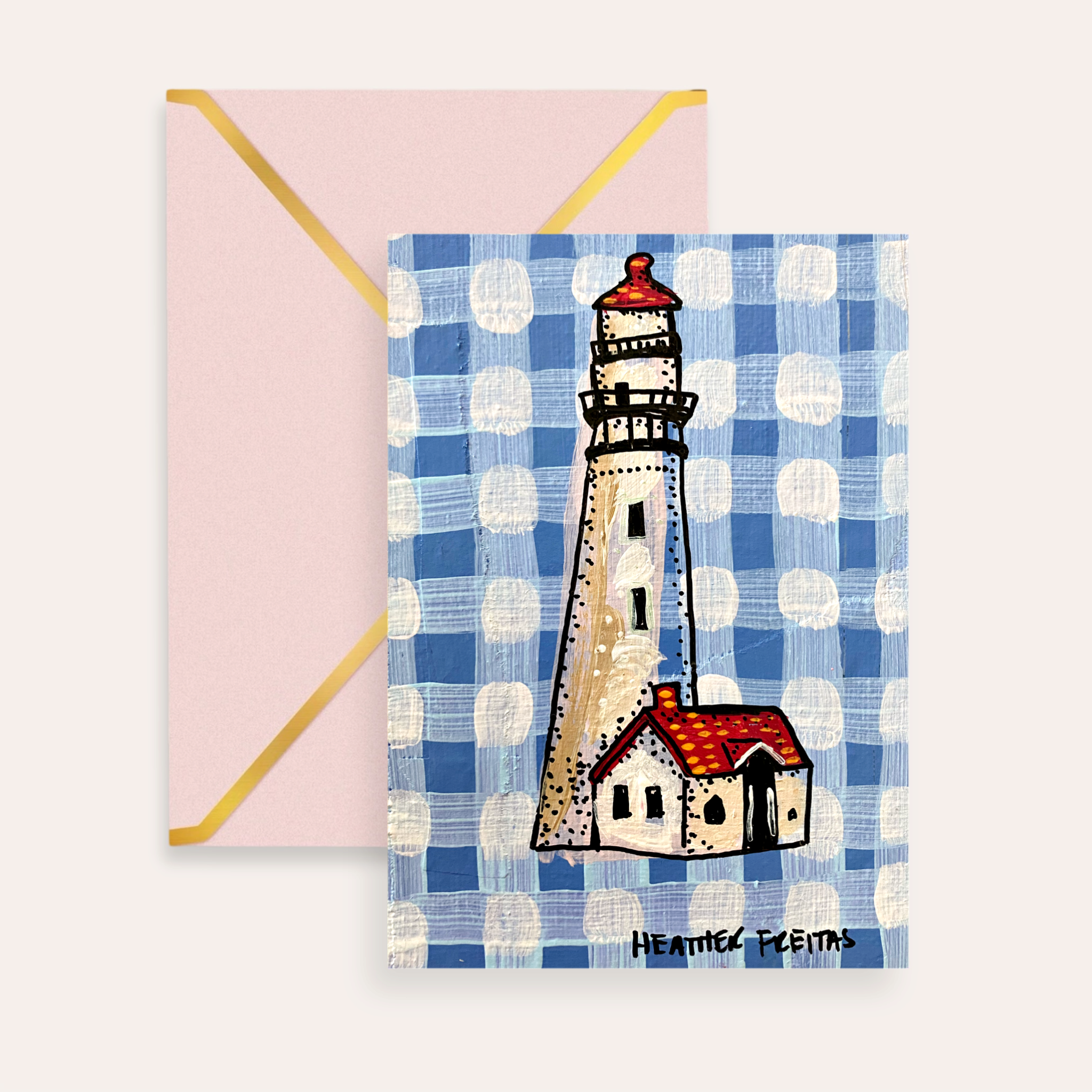 Lighthouse Greeting Card Fine Art Print-zoom-3