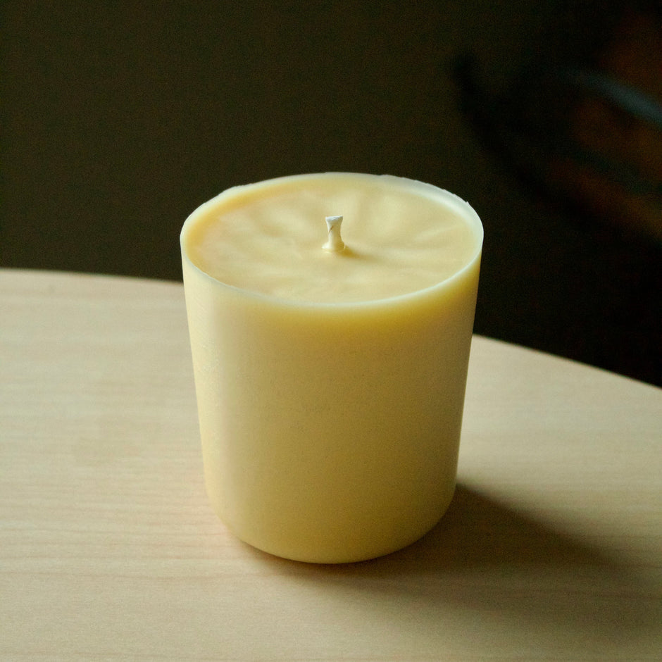 Sonnets of Honey Beeswax Candle