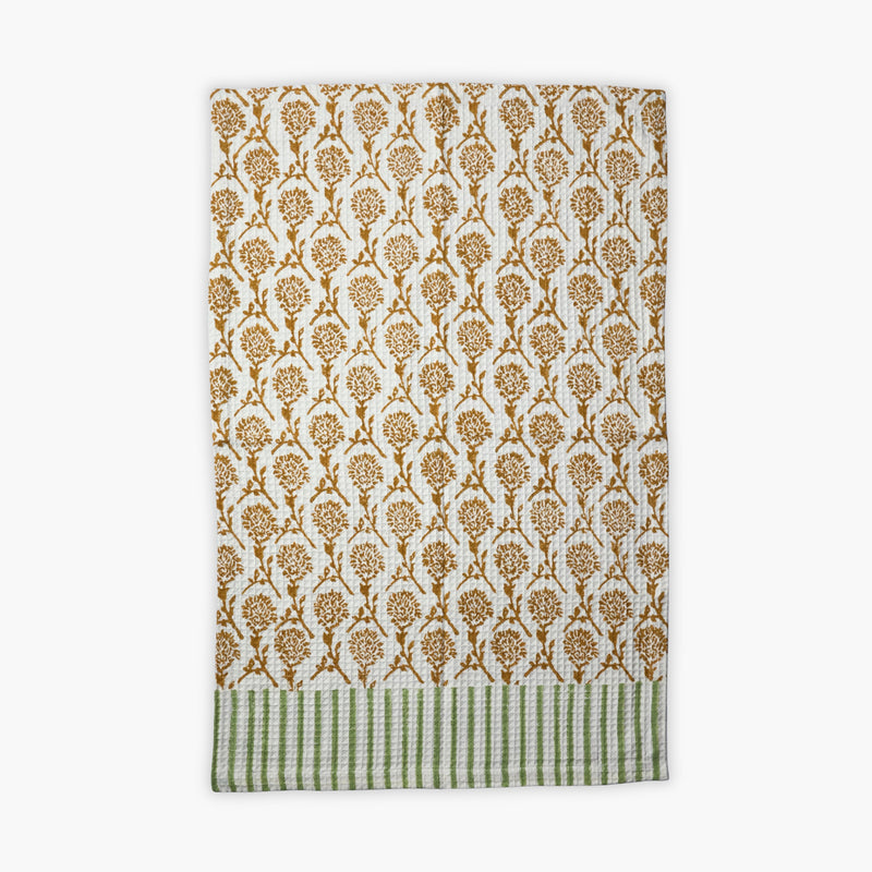 Nikhar Cotton Waffle Kitchen Towel-zoom-