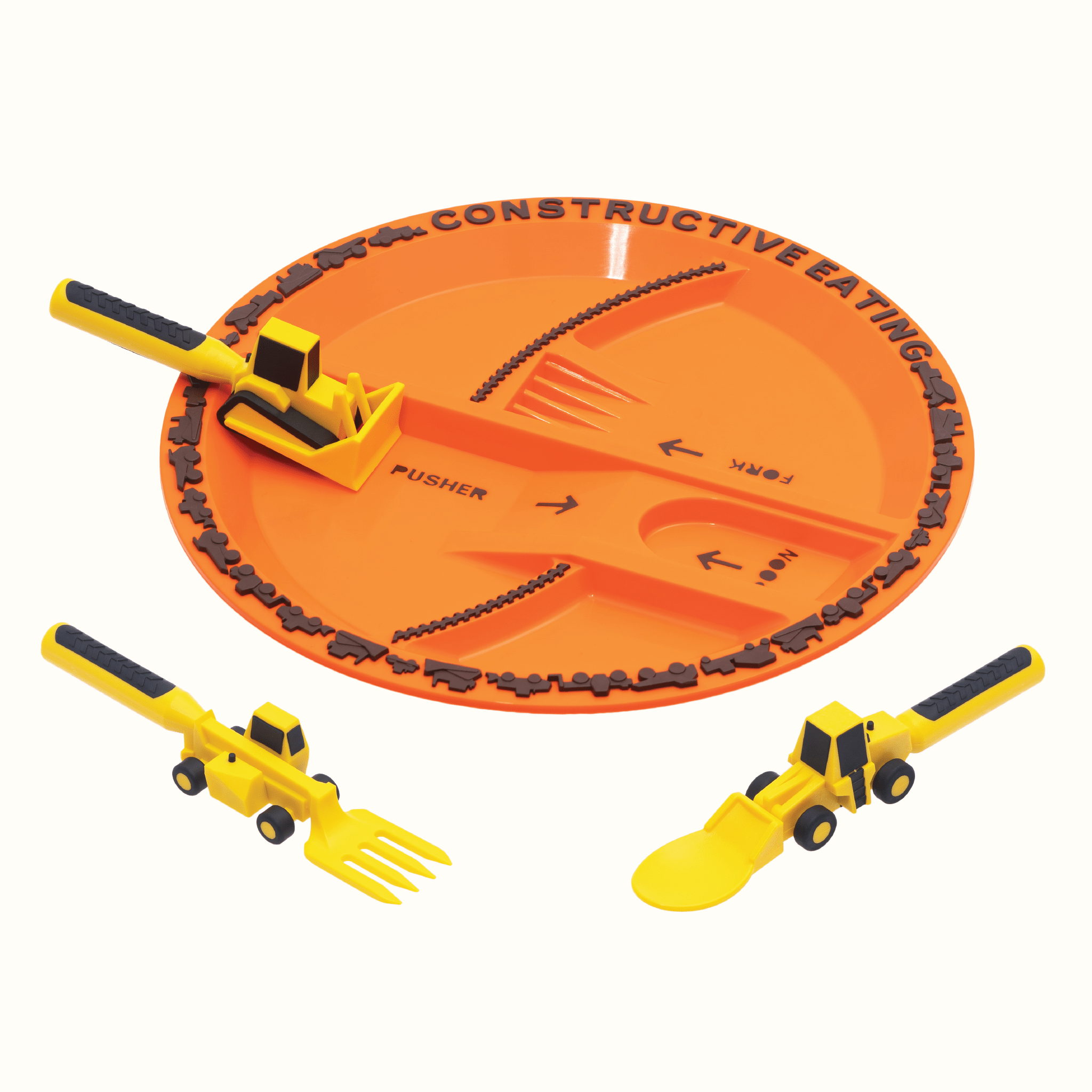 Utensil & Plate Combo - Aware House - Constructive Eating -