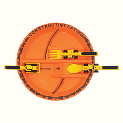 Utensil & Plate Combo - Aware House - Constructive Eating -