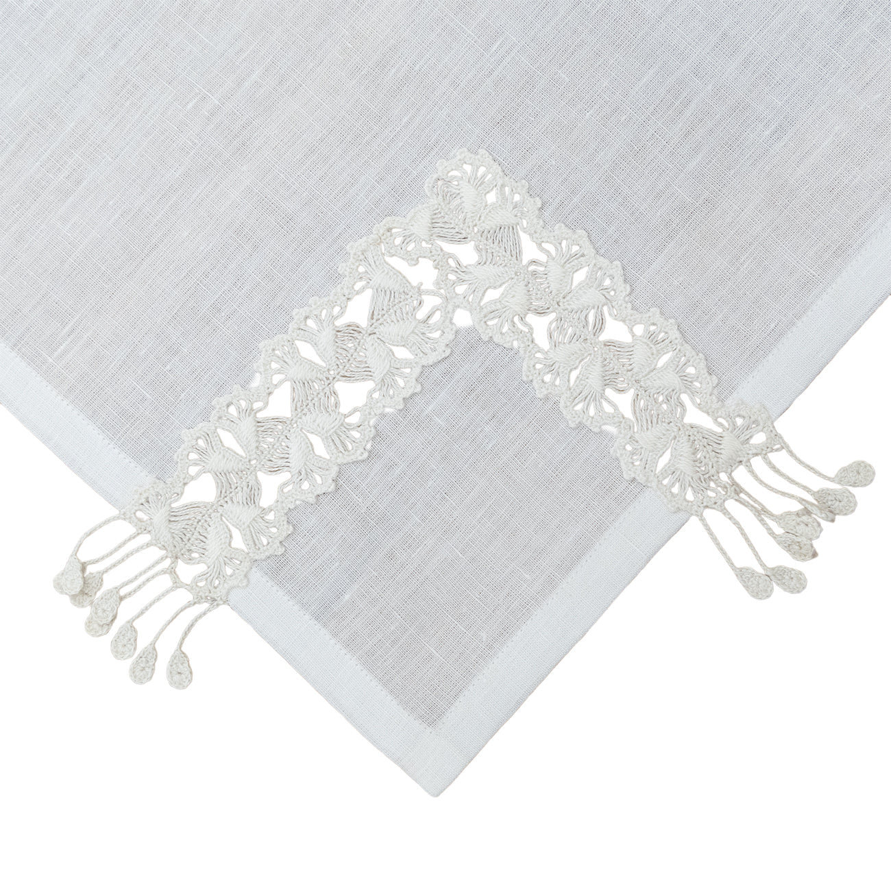 Hand Crochet Napkins 18" x 18" | Set of 4 - Aware House