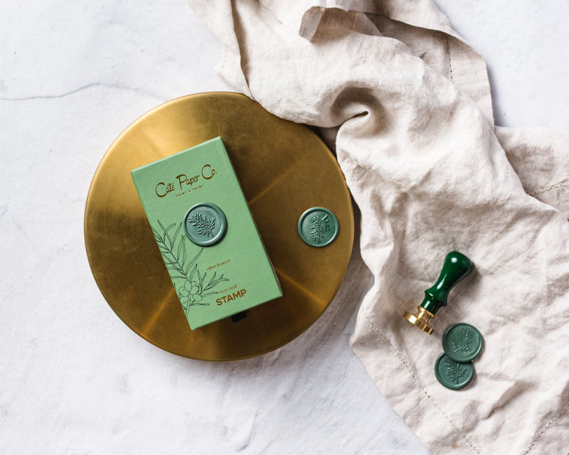 Wax Seal Stamp & Wax Stick Set-zoom-