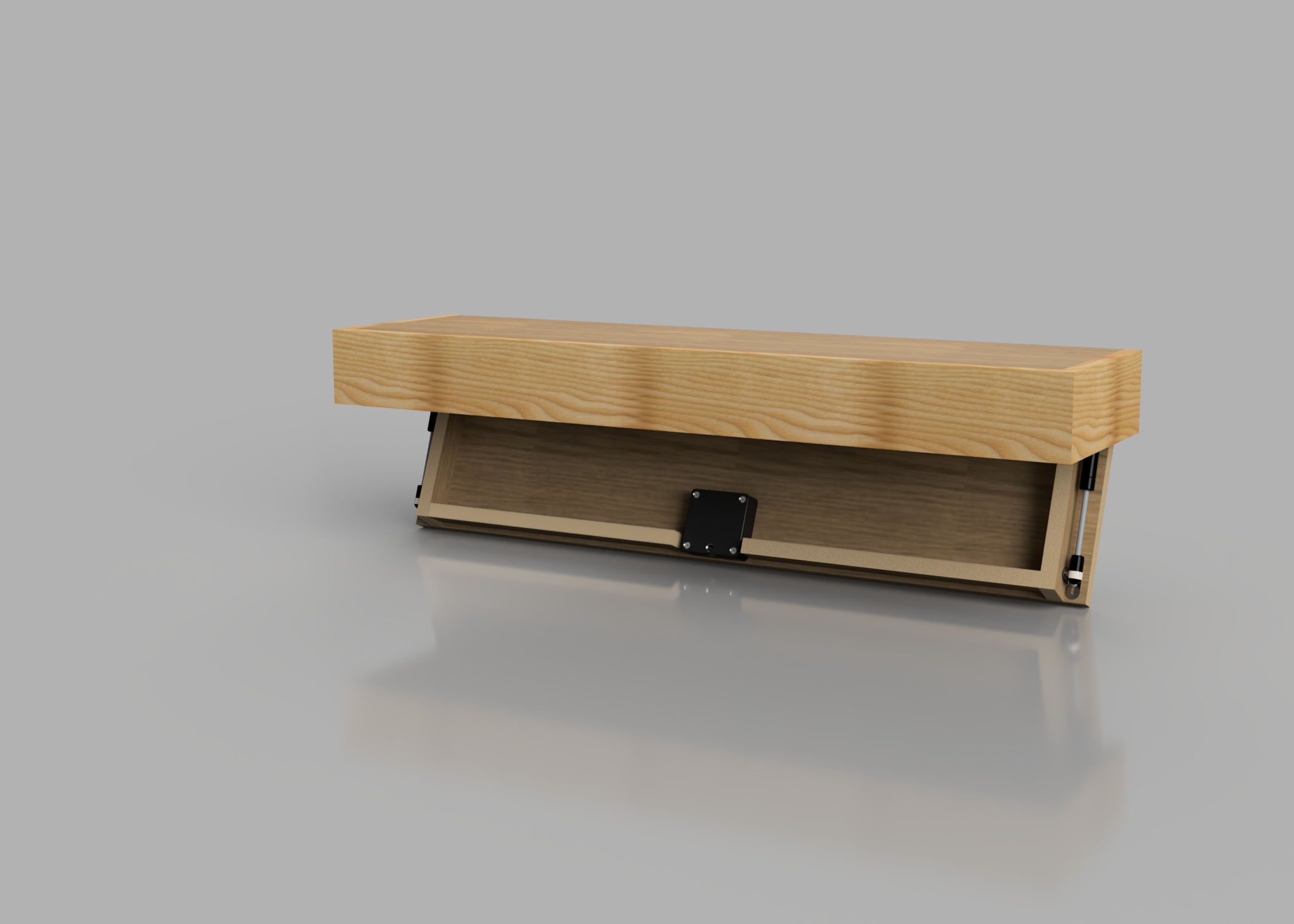 20" Murphy Shelf w/ Secret Drop Down Compartment-zoom-8