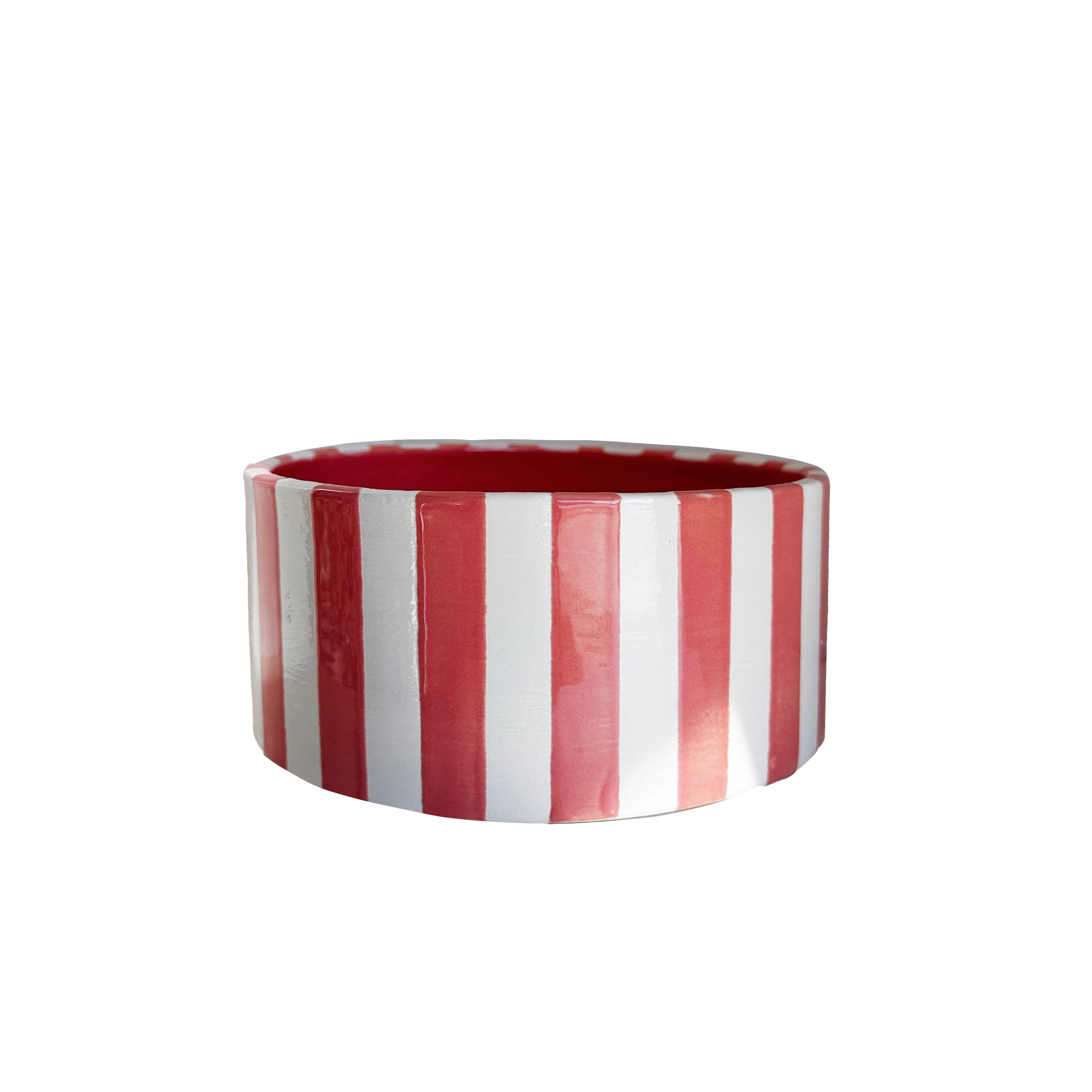 Big Top Stripes Candle & Vase