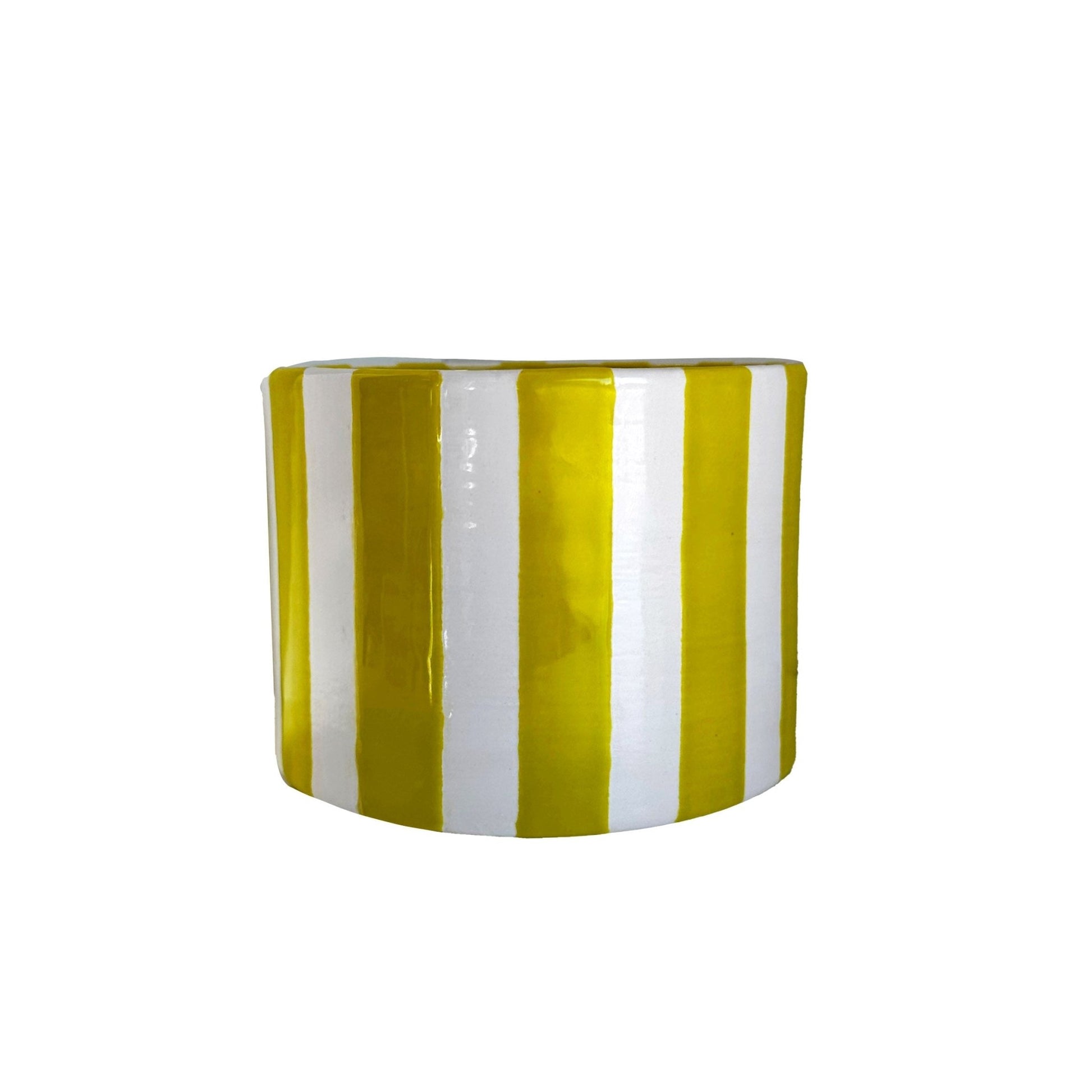 Big Top Stripes Candle & Vase - Aware House
