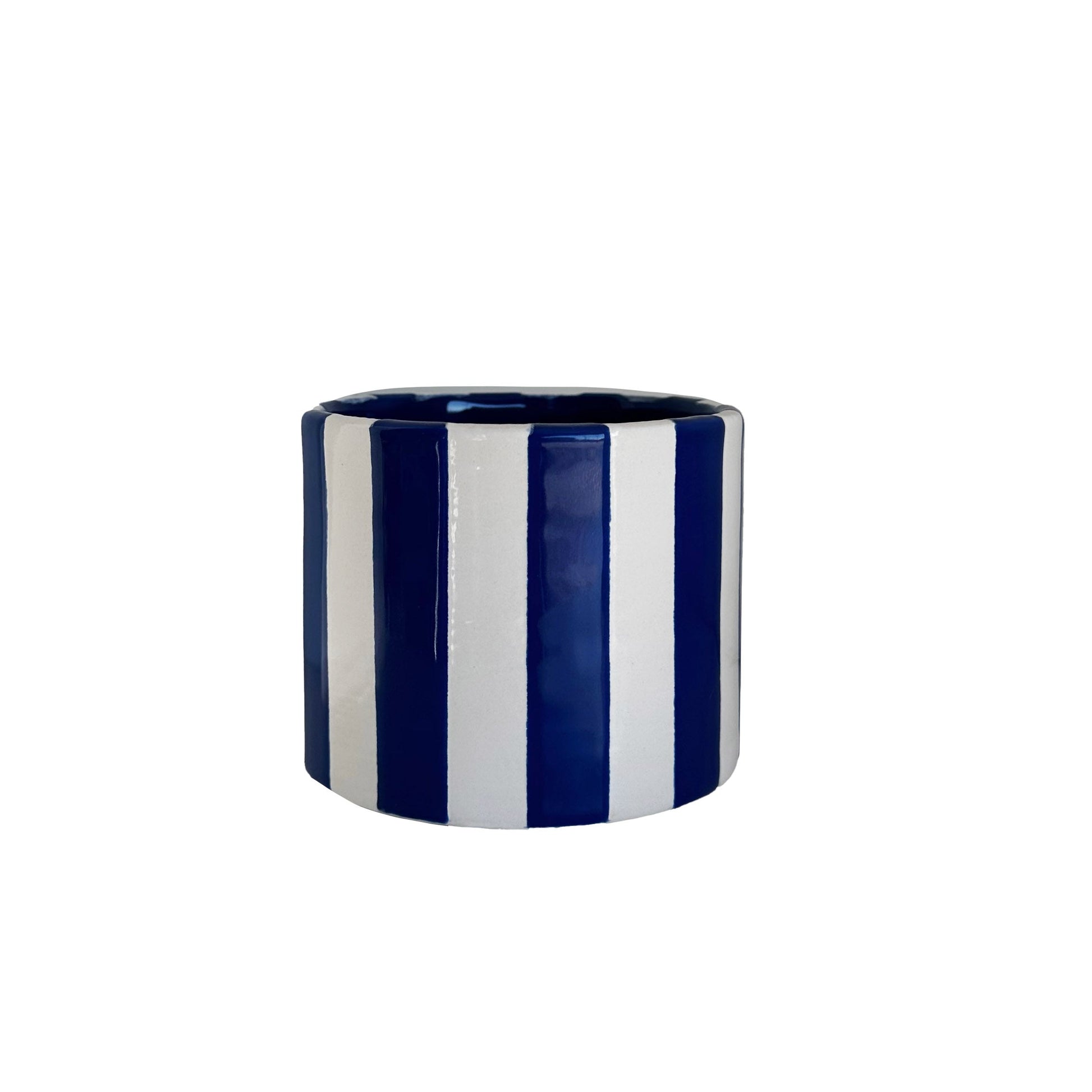 Big Top Stripes Candle & Vase - Aware House