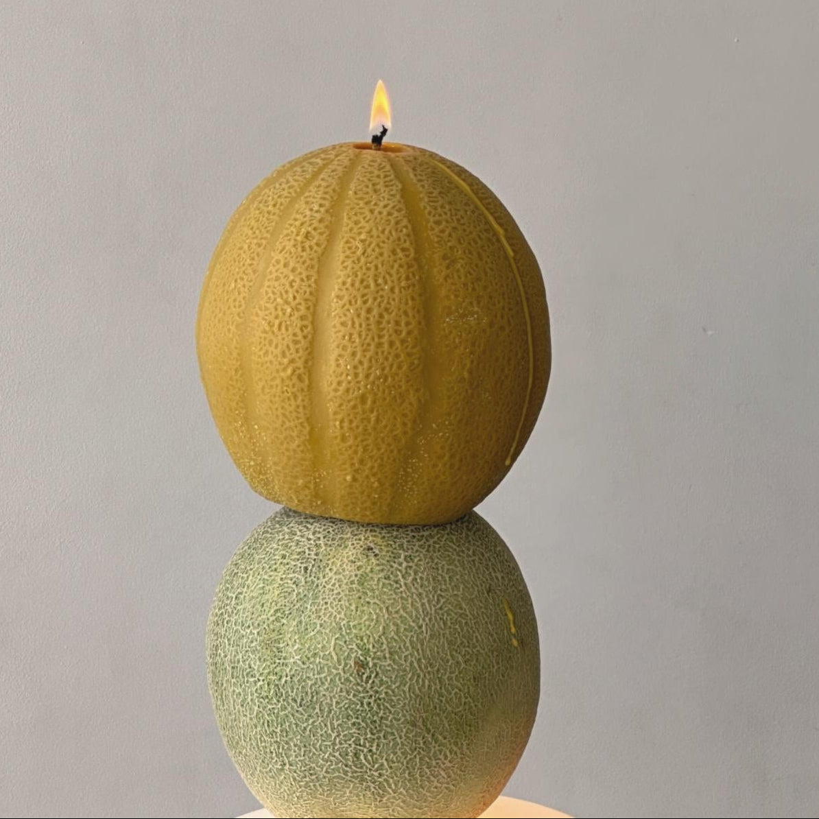 Cantaloupe Melon Candle