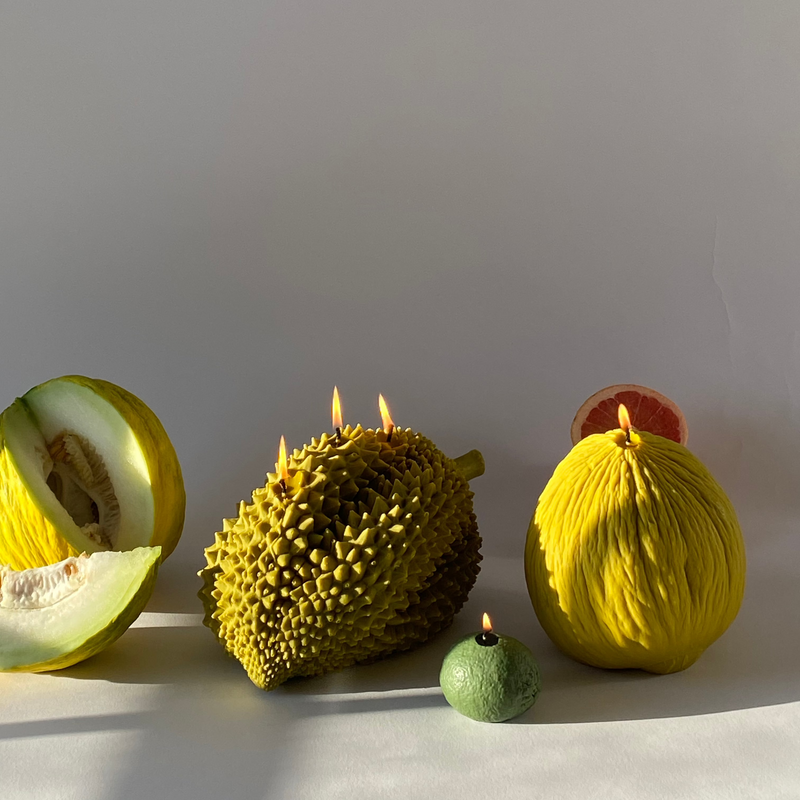 Casaba Melon Candle-zoom-