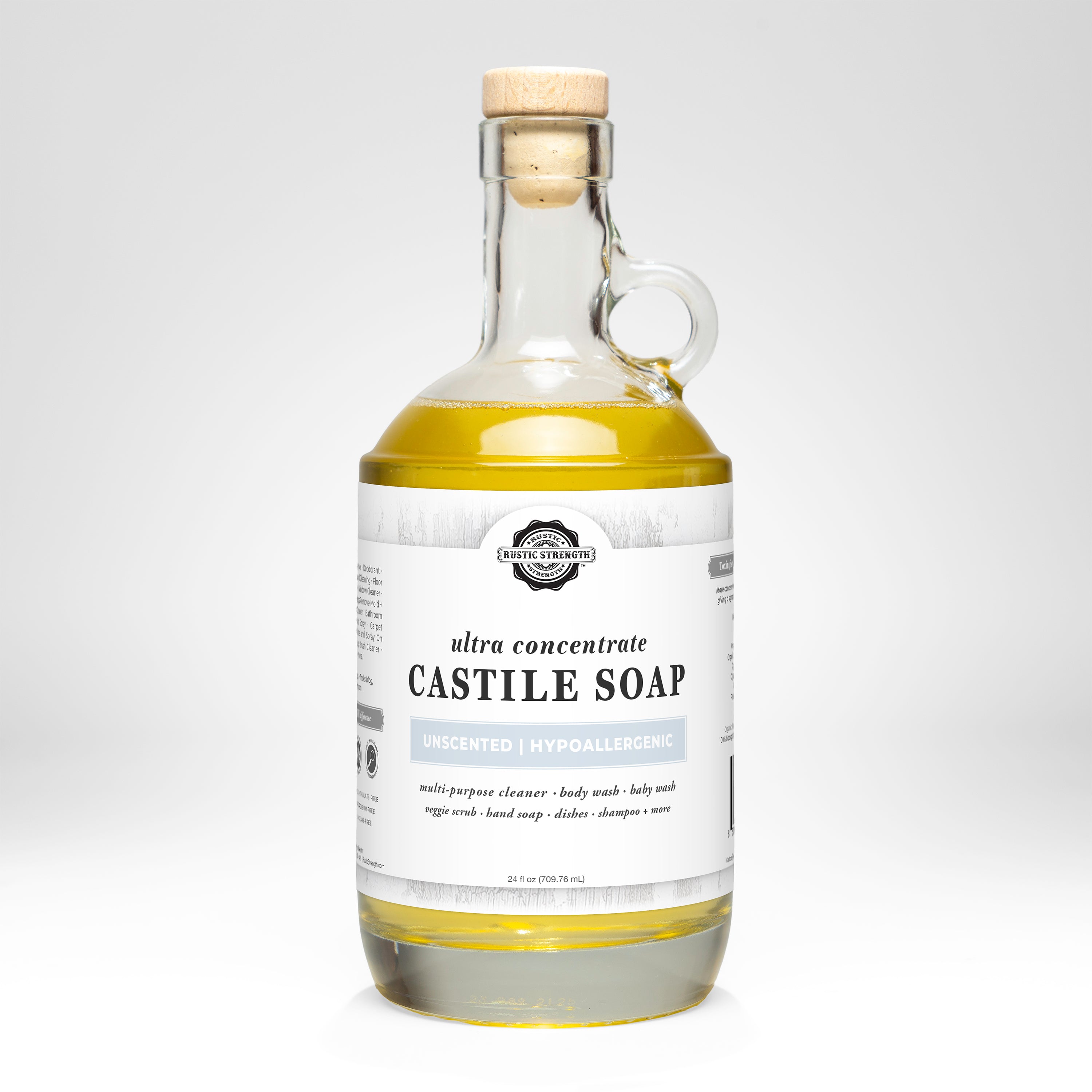 Castile Soap - Ultra Concentrate | Unscented-zoom-1