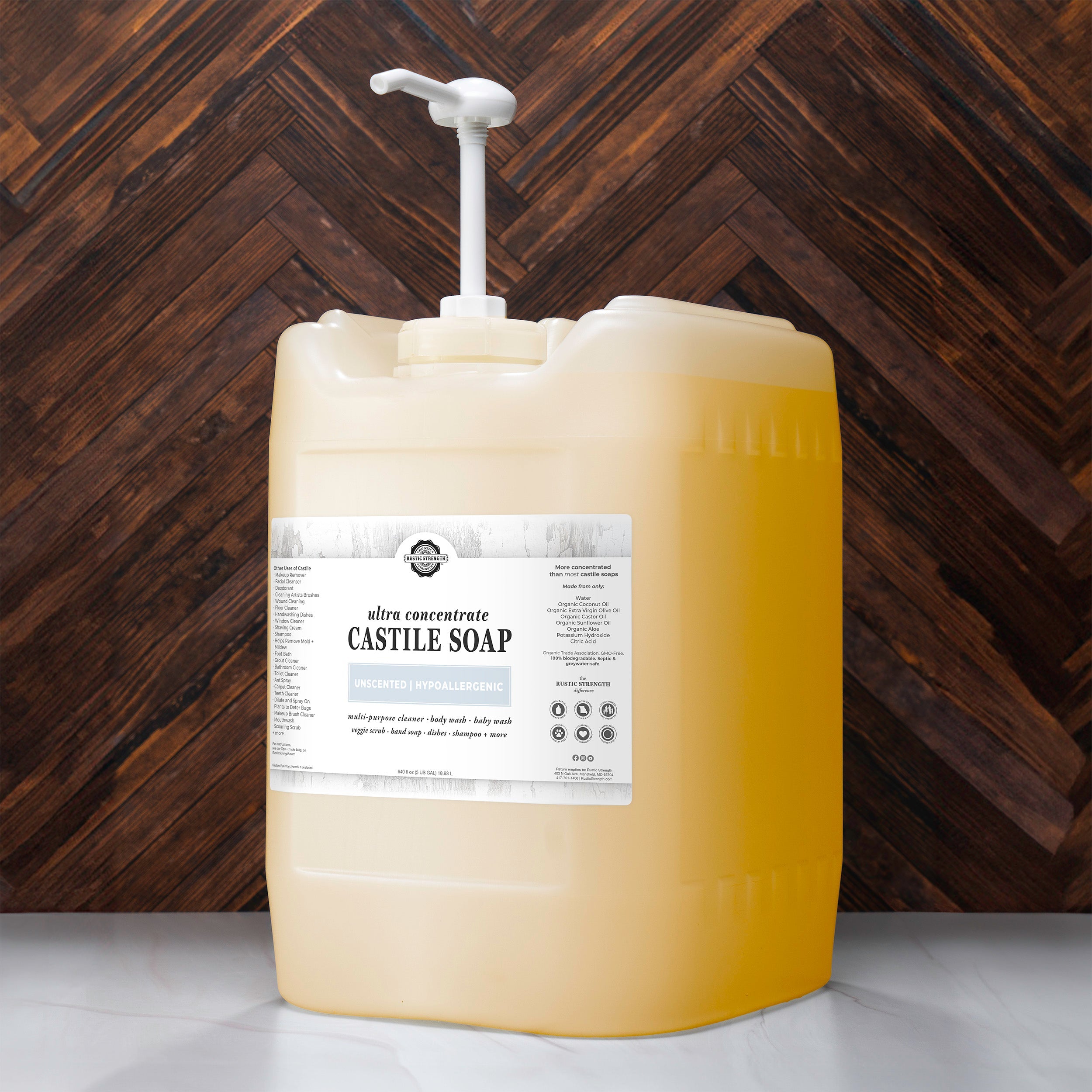 Castile Soap - Ultra Concentrate | Unscented-zoom-14