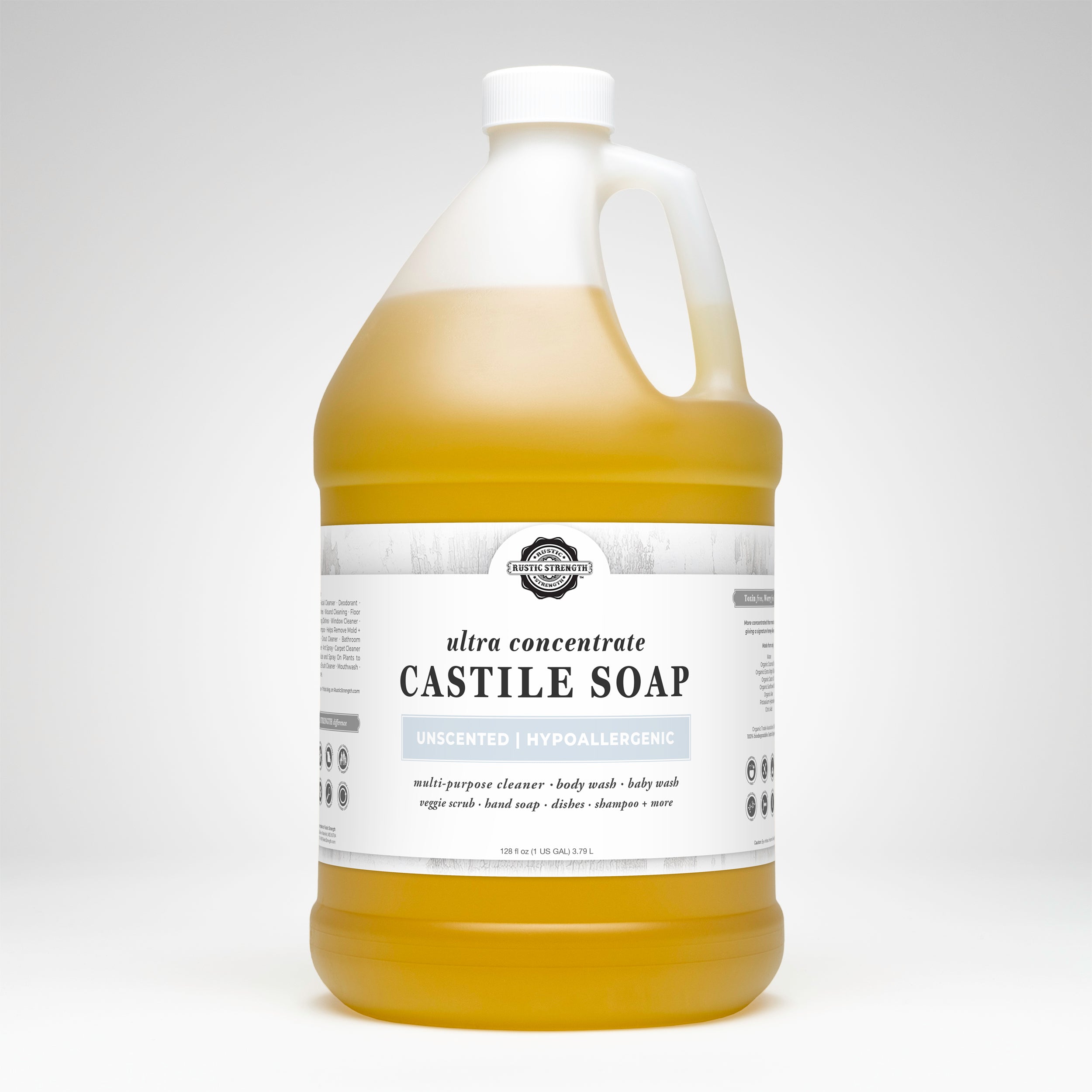 Castile Soap - Ultra Concentrate | Unscented-zoom-8
