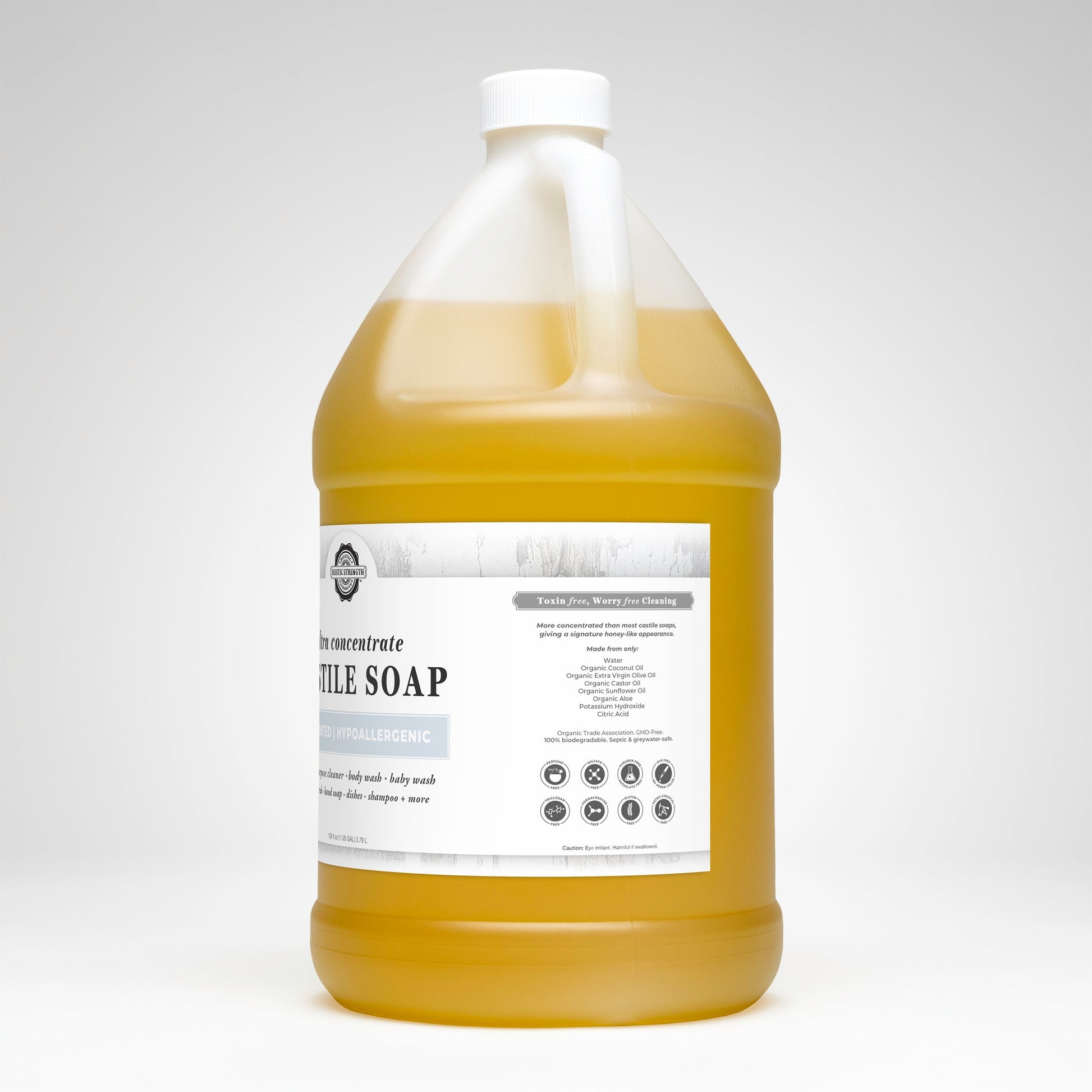 Castile Soap - Ultra Concentrate | Unscented-10