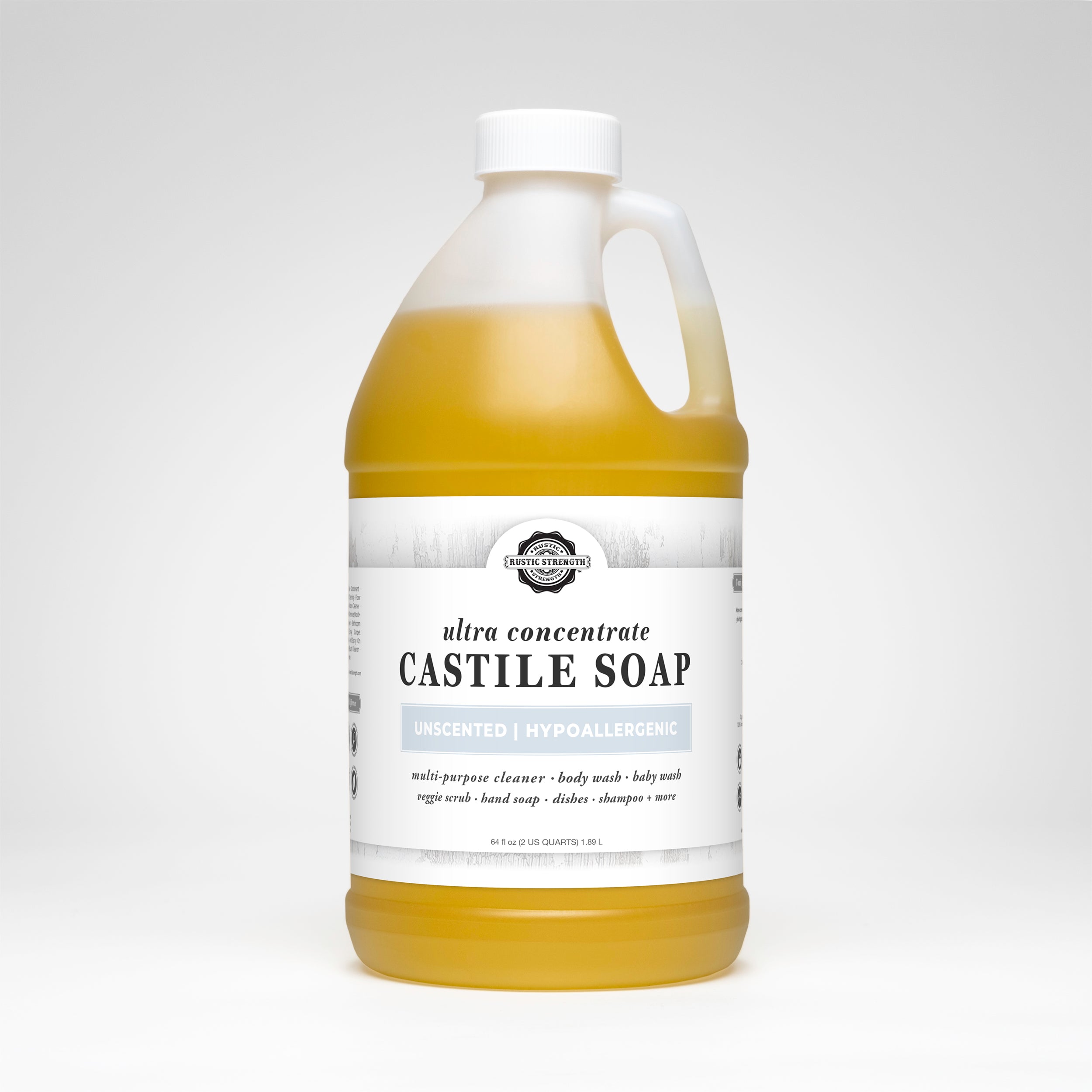 Castile Soap - Ultra Concentrate | Unscented-zoom-6