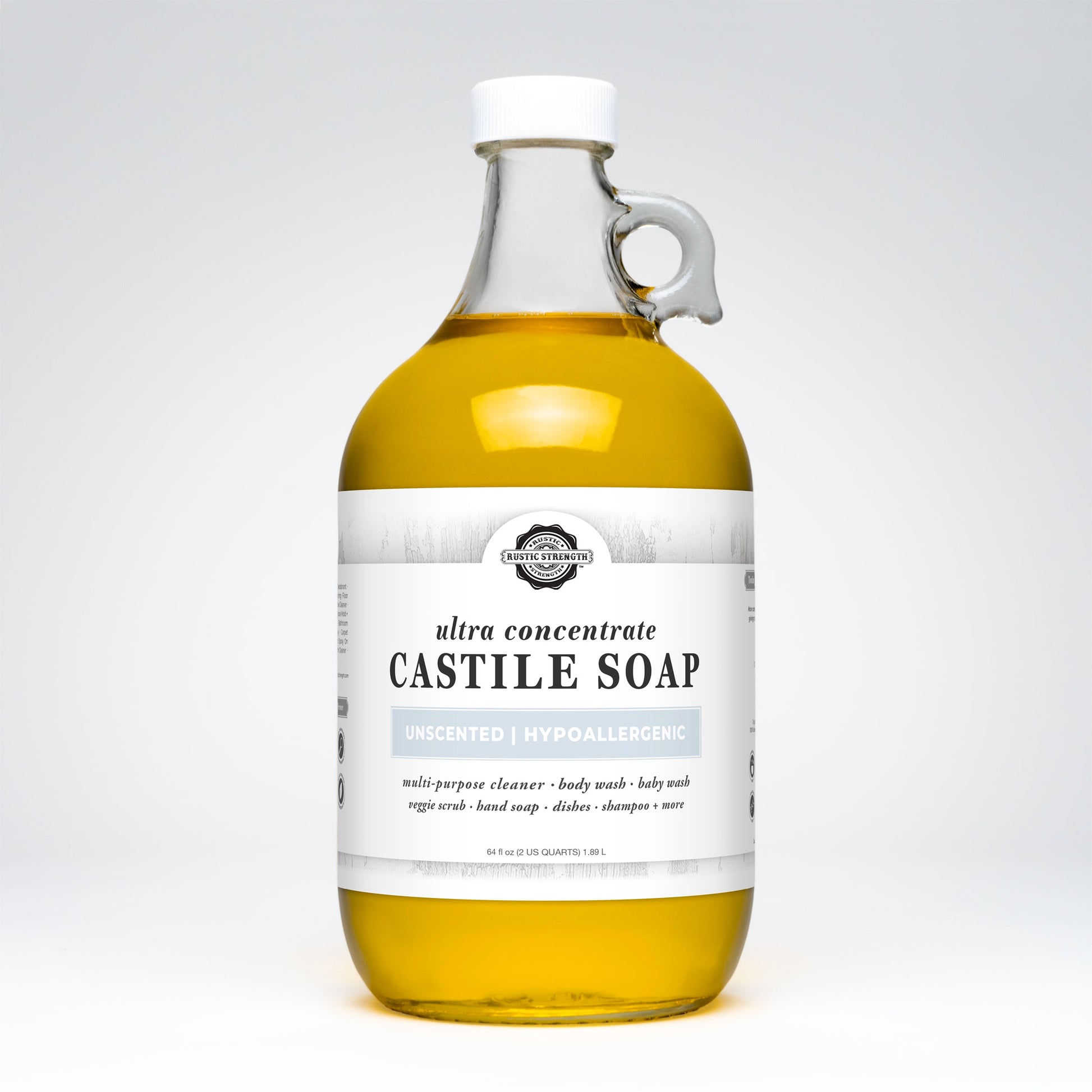 Castile Soap - Ultra Concentrate | Unscented-8