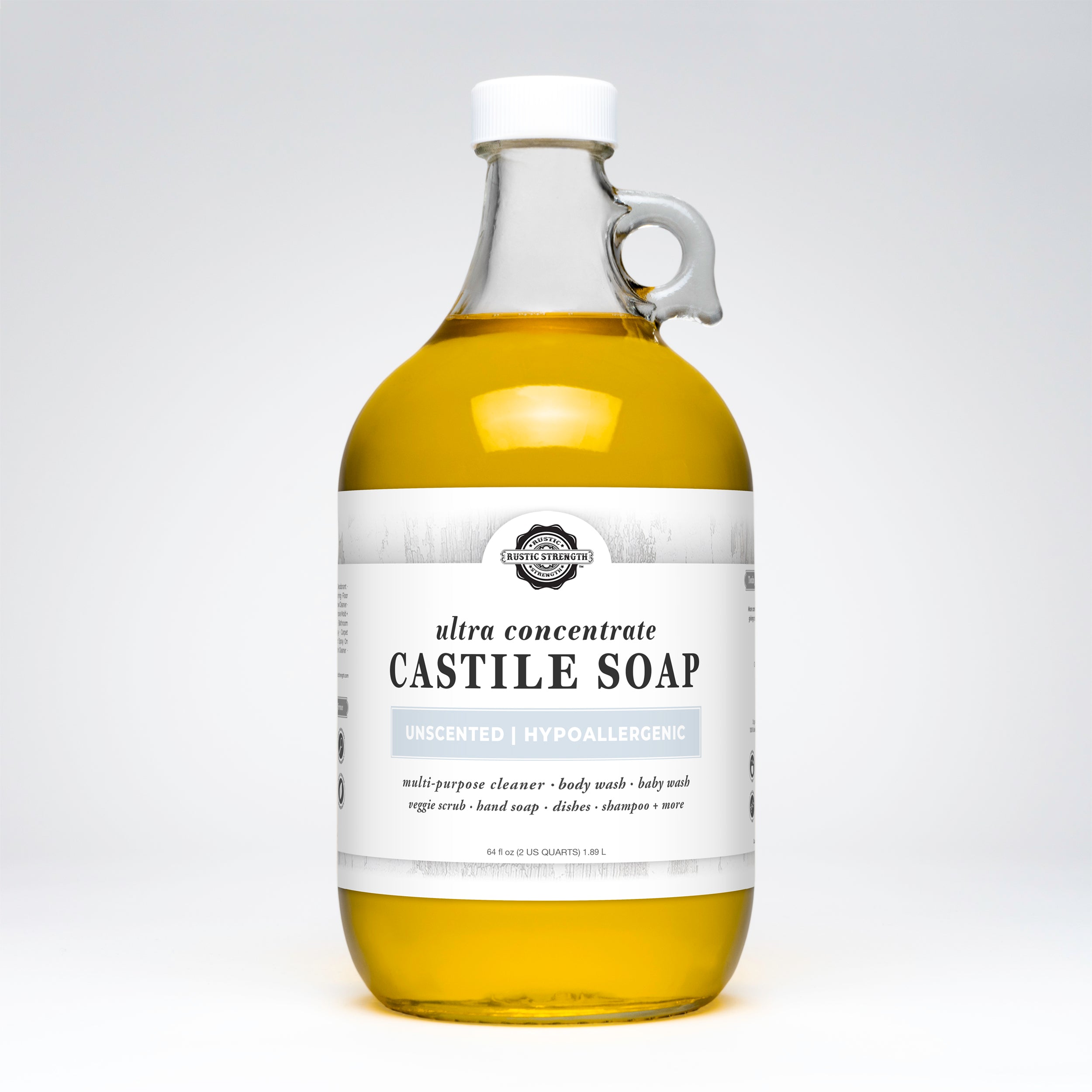 Castile Soap - Ultra Concentrate | Unscented-zoom-7