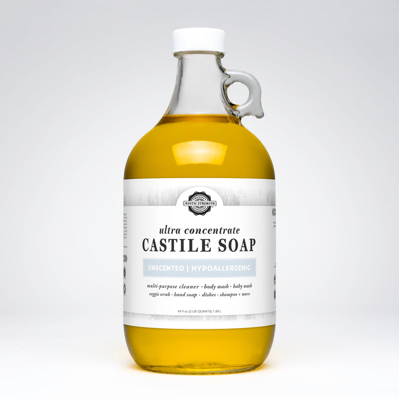 Castile Soap - Ultra Concentrate | Unscented-zoom-