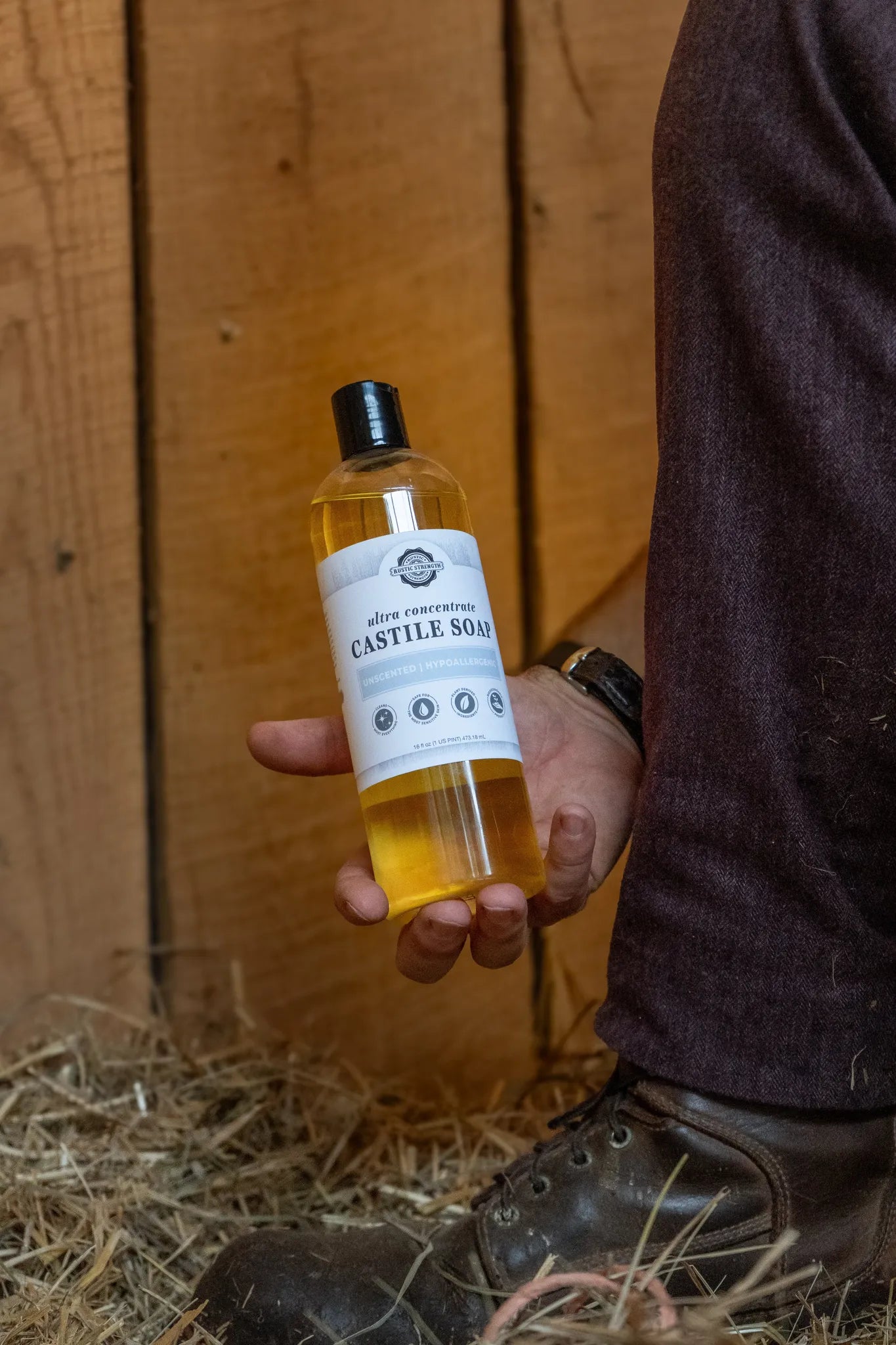 Castile Soap - Ultra Concentrate | Unscented-zoom-13