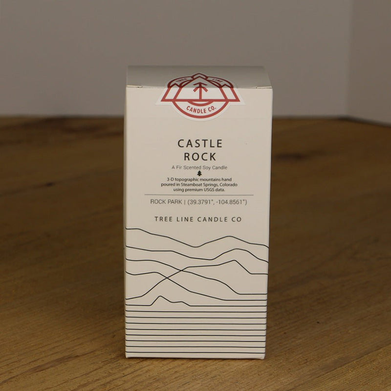 Castle Rock Candle | 3D Colorado Butte Soy Candle-zoom-