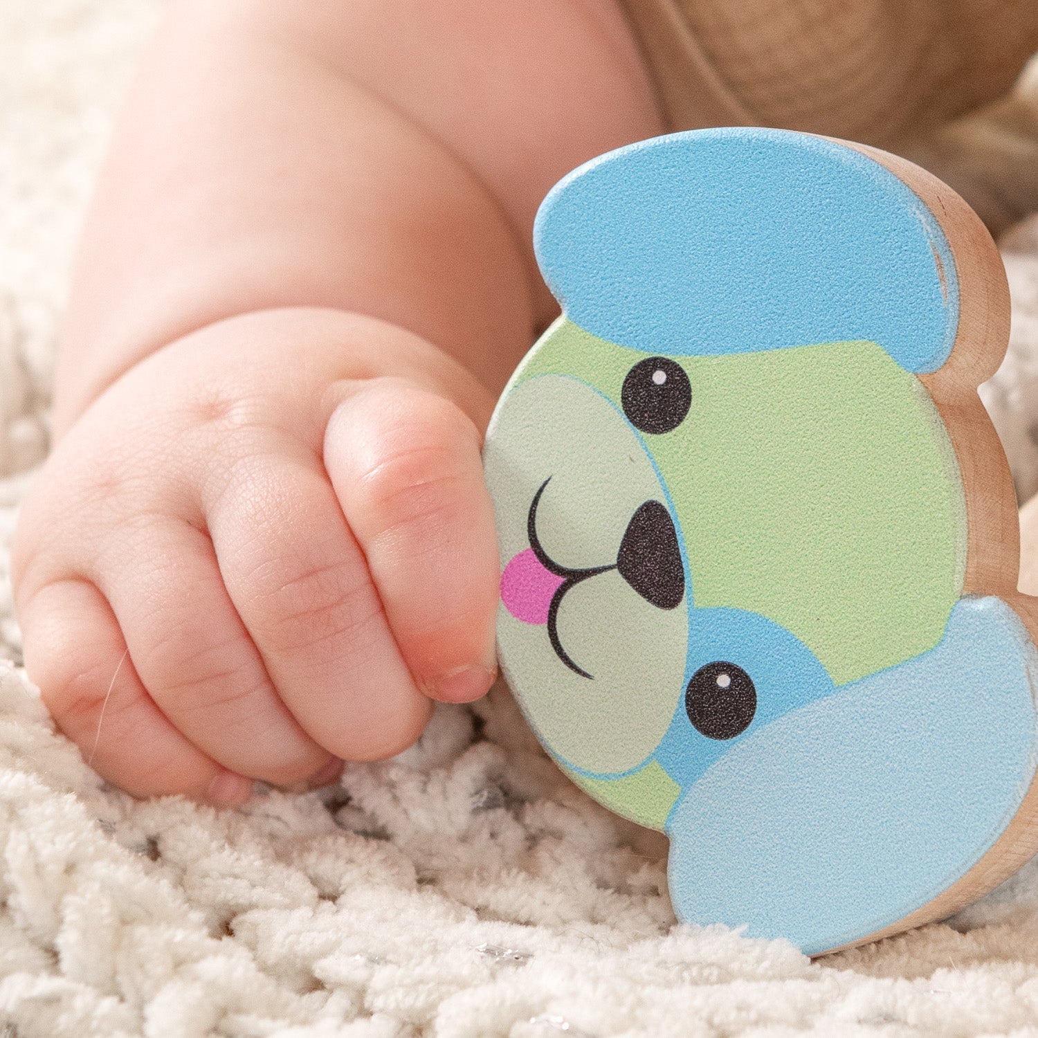 Grasp & Giggle Dog Rattle-zoom-3