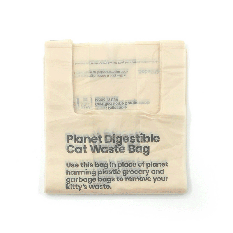 Boba & Vespa Cat Litter Bag Holder-zoom-