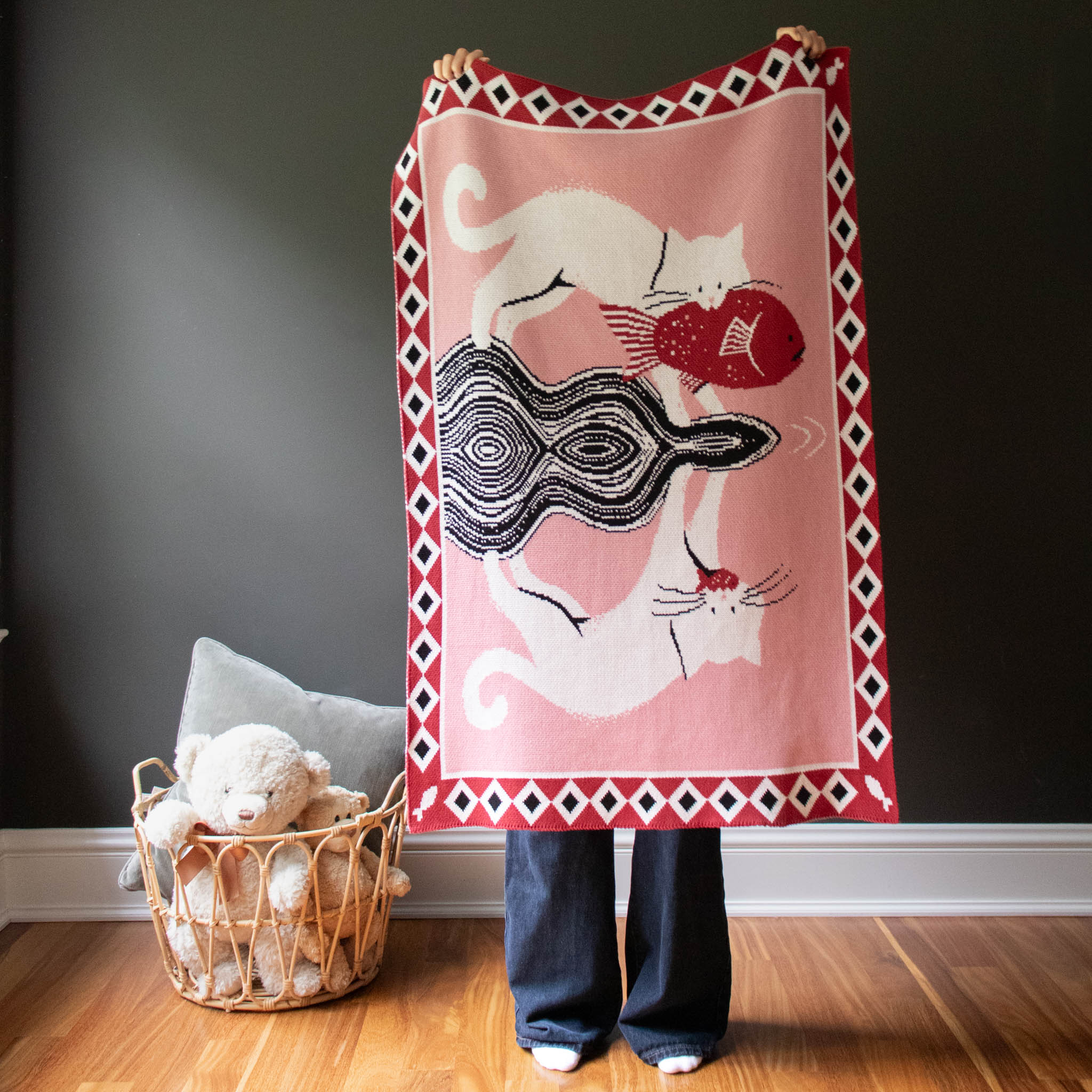 Catch of the Day Baby & Kid's Blanket-zoom-2