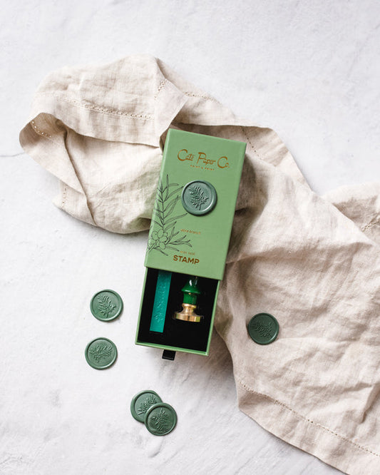 Wax Seal Stamp & Wax Stick Set