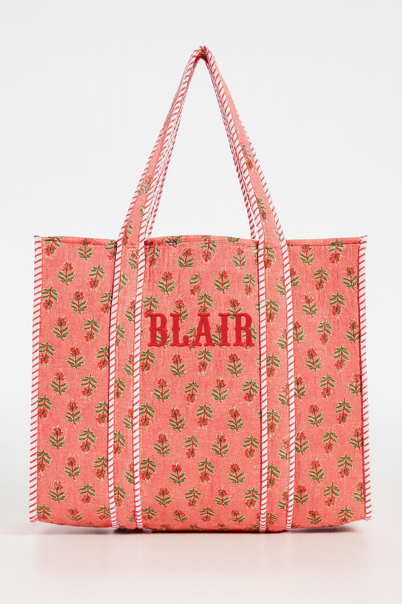 Pink Field Tote-zoom-