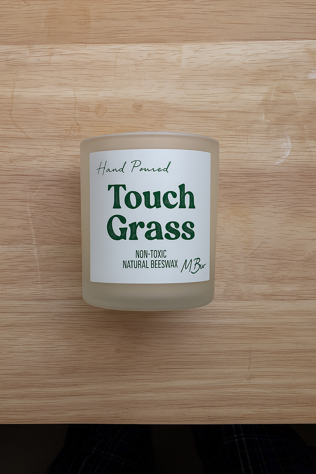 Touch Grass Candle