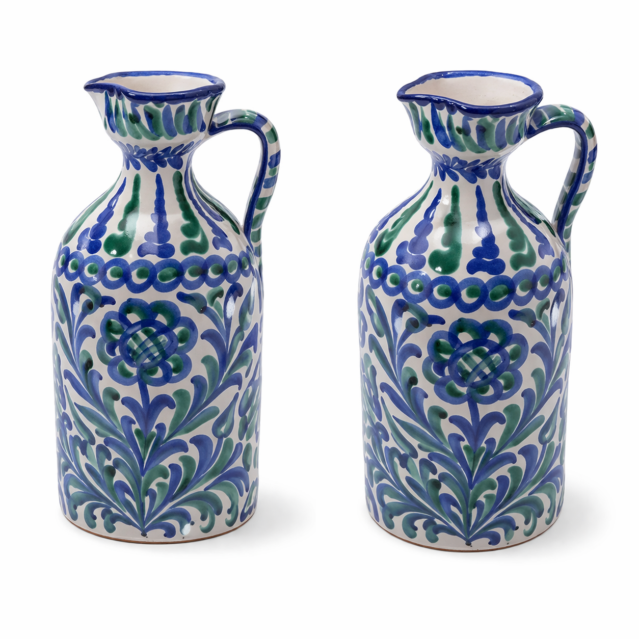 Andalusian Olive Oil Jug | Shop Fajalauza Ceramics on Aware House