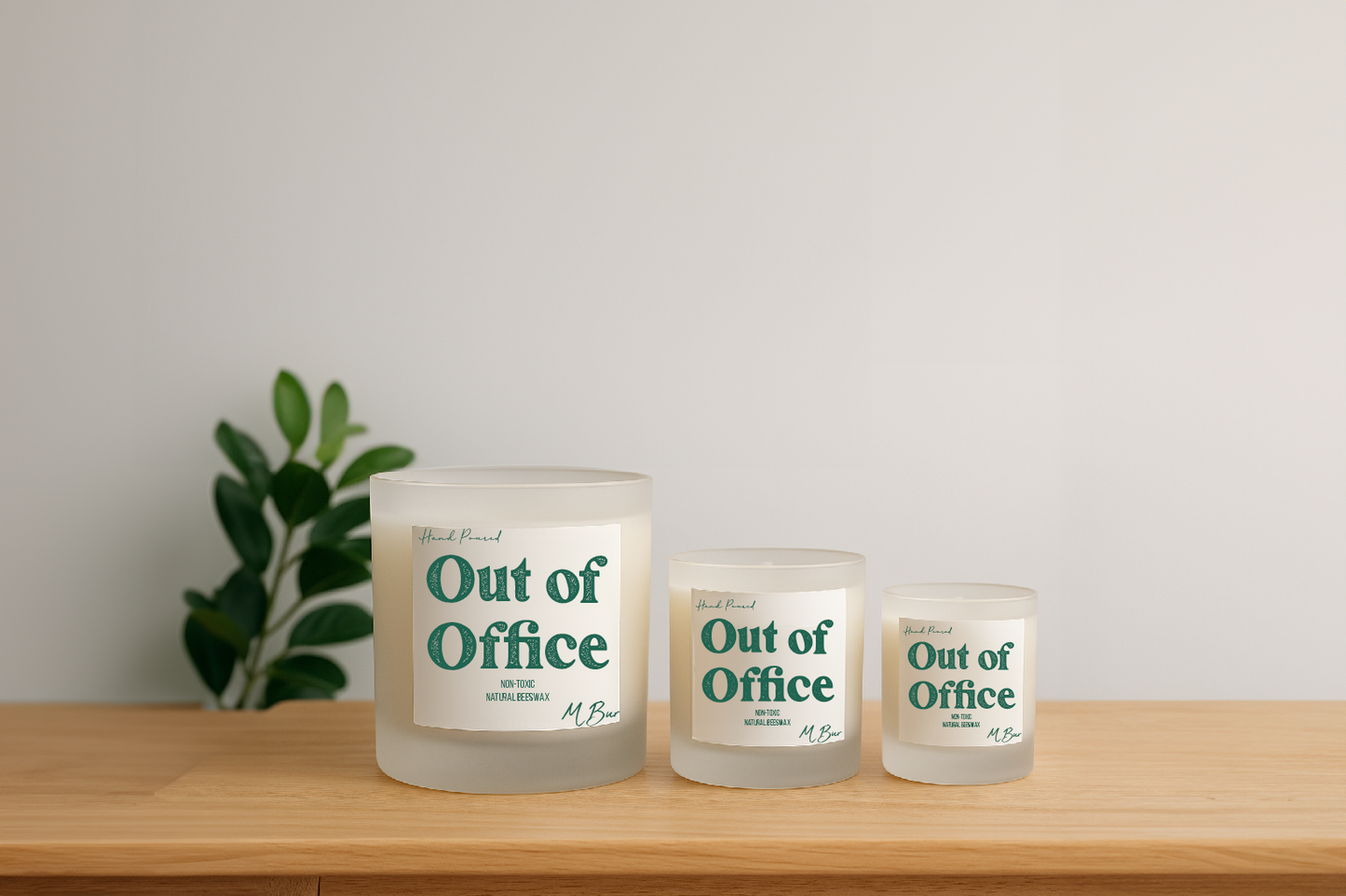 Out of Office Candle