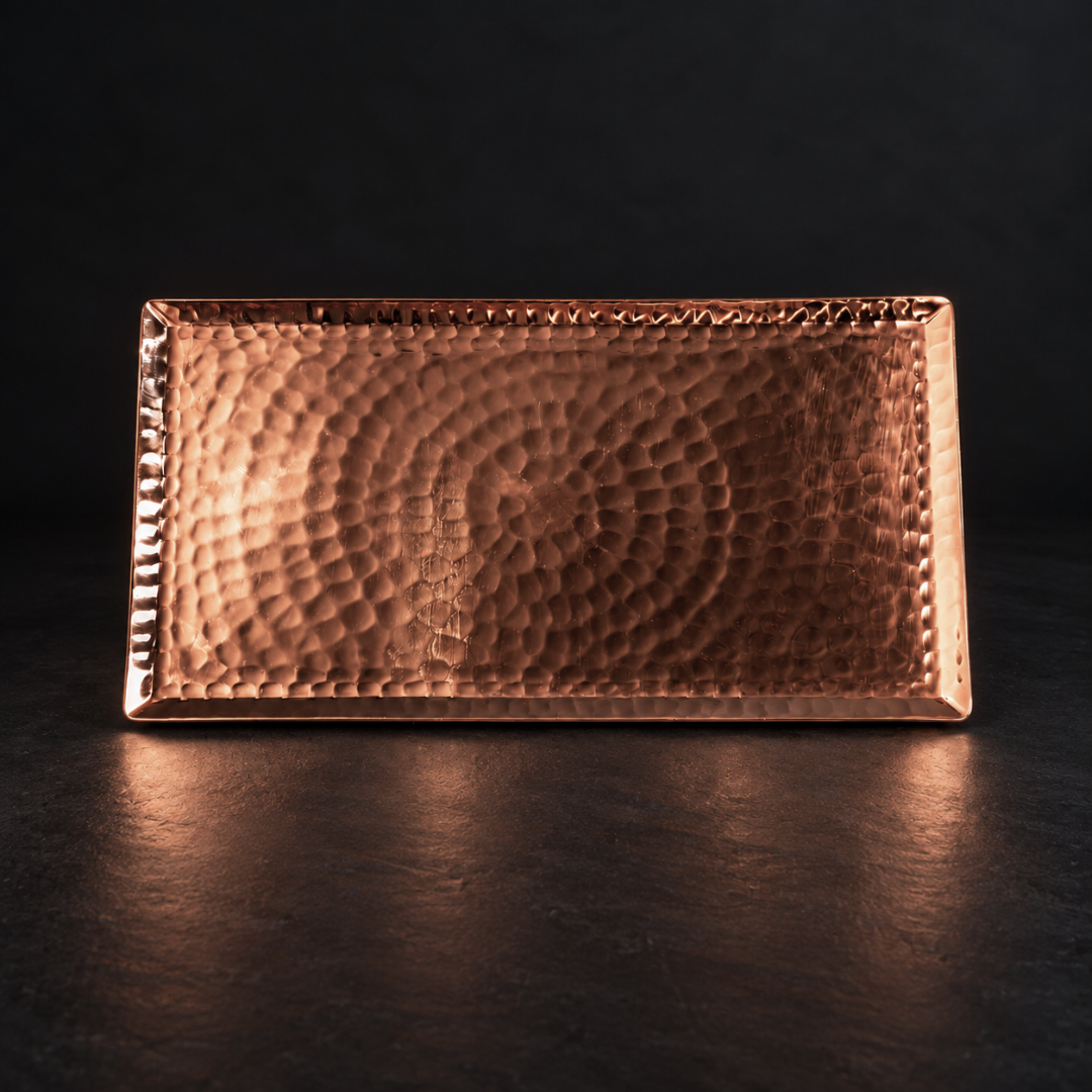 Copper Chequer tray-zoom-1