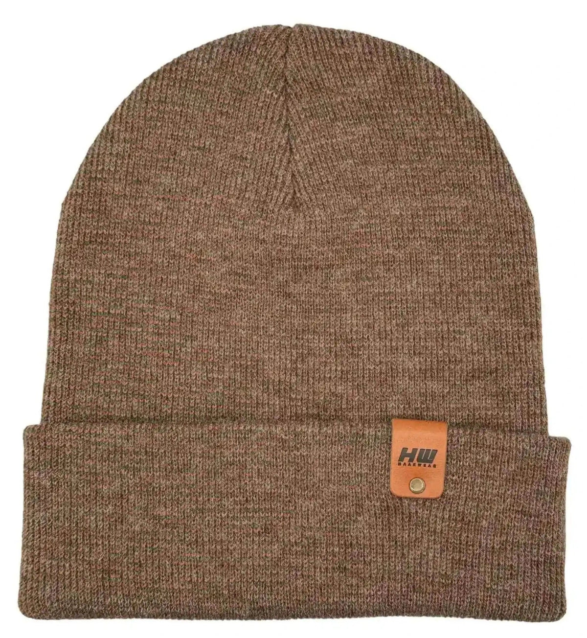 Classic Fusion Cuffed Beanie, Burgundy and Green - Aware House - HAAKWEAR USA -