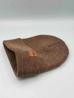 Classic Fusion Cuffed Beanie, Burgundy and Green - Aware House - HAAKWEAR USA -