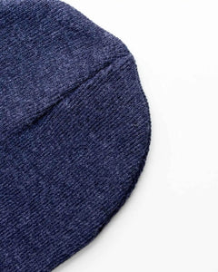 Classic Silent Cuffed Beanie, Denim Blue - Aware House - HAAKWEAR USA -
