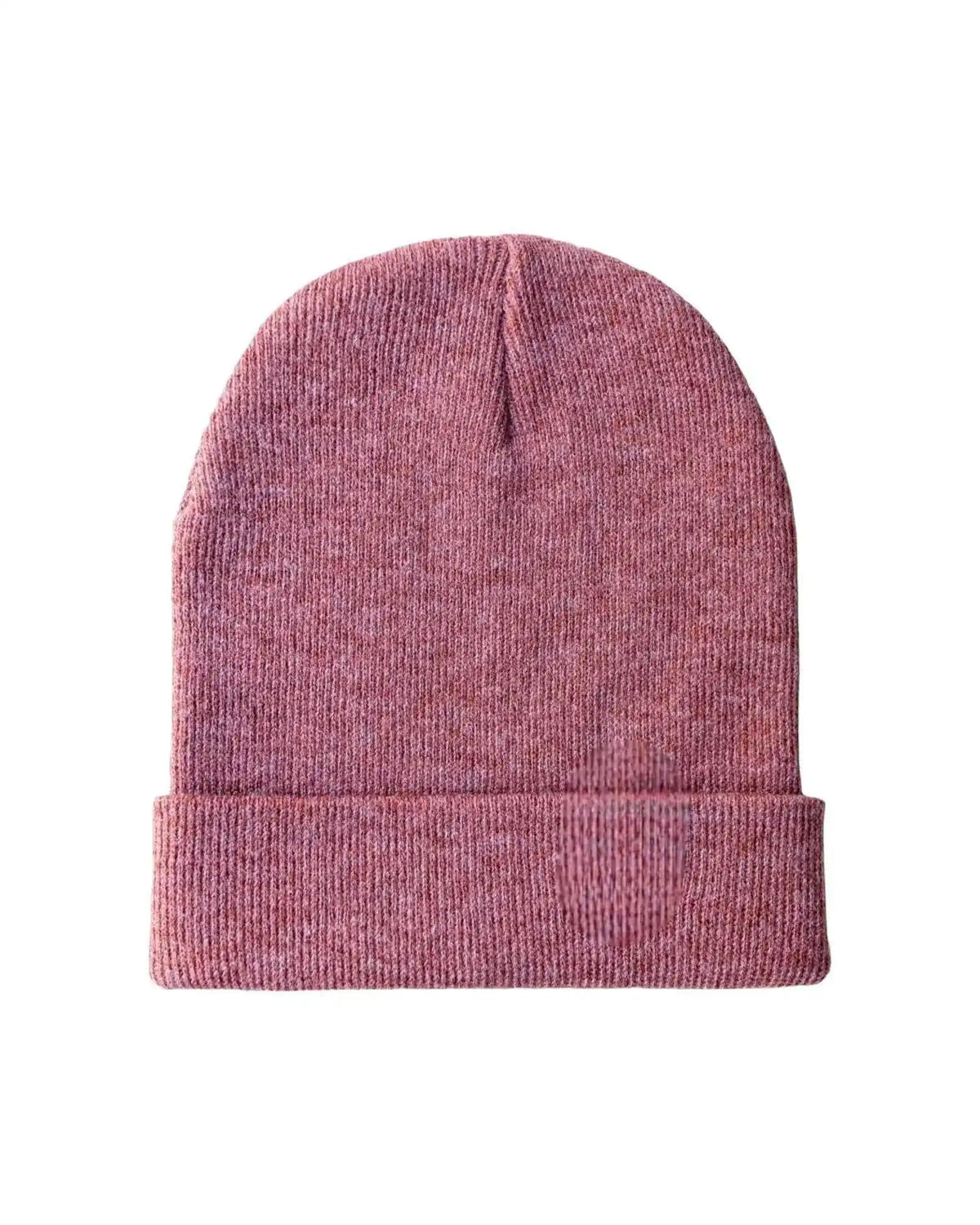Classic Silent Cuffed Beanie, Rusty Burgundy - Aware House - HAAKWEAR USA -
