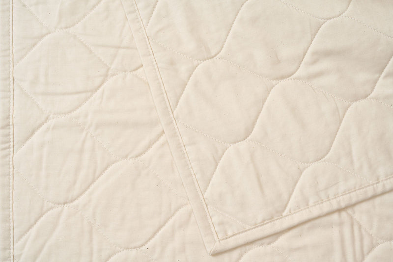 Cotton Quilted Bedspread-zoom-