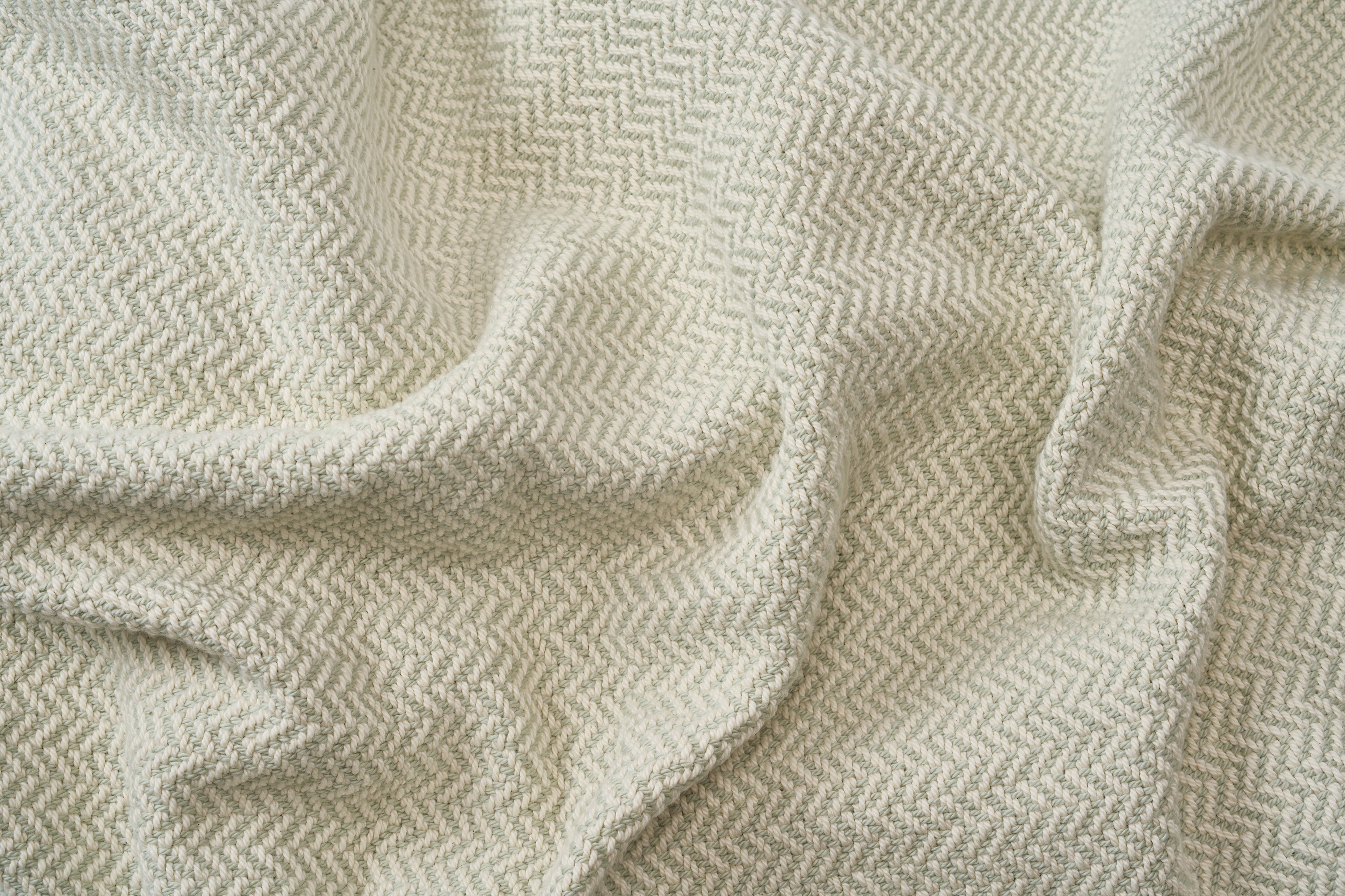 Herringbone Weave Cotton Blanket-zoom-6